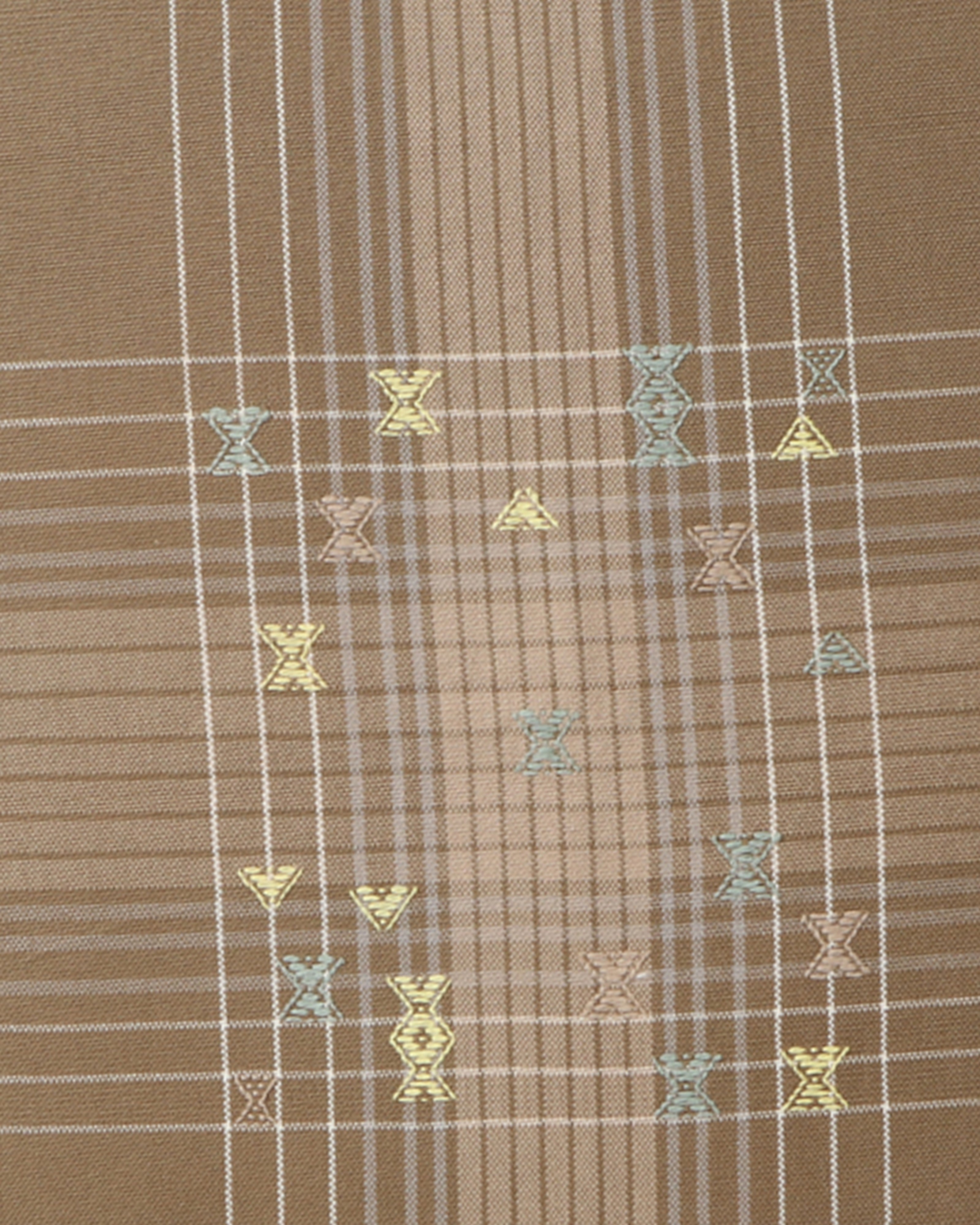 Ombed Bhujodi Extra Weft Cotton Cushion Cover