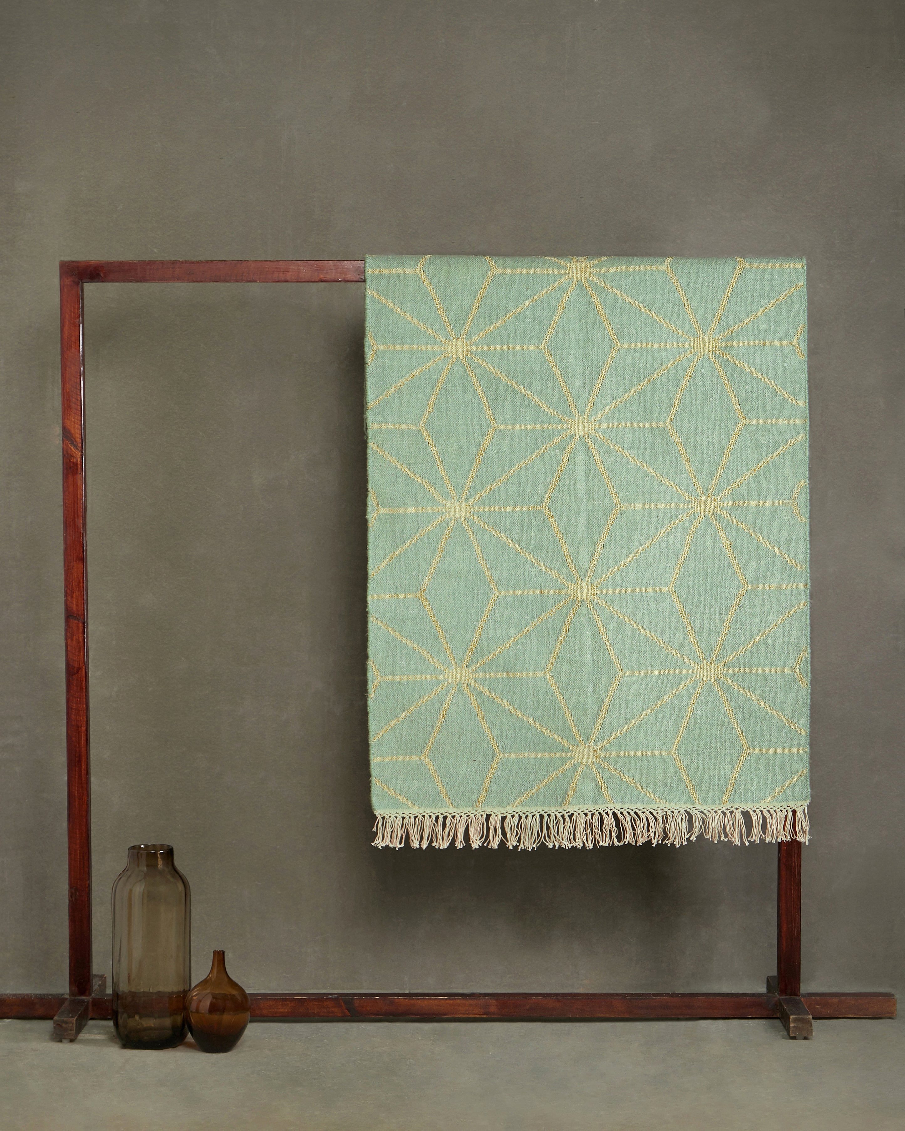 Star Bhadohi Panja Cotton Silk Rug