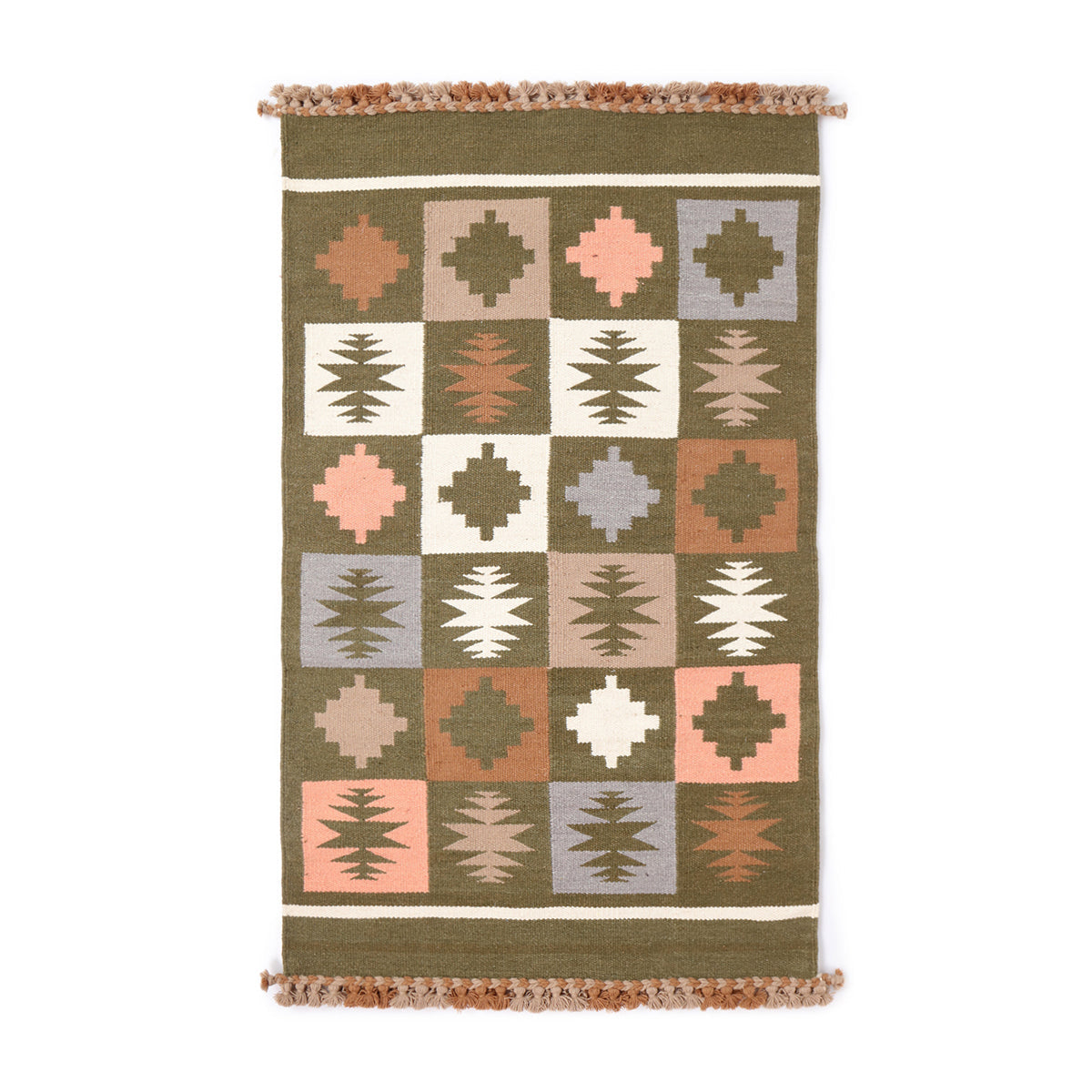 Amaranta Bhujodi Kharad Cotton Wool Rug