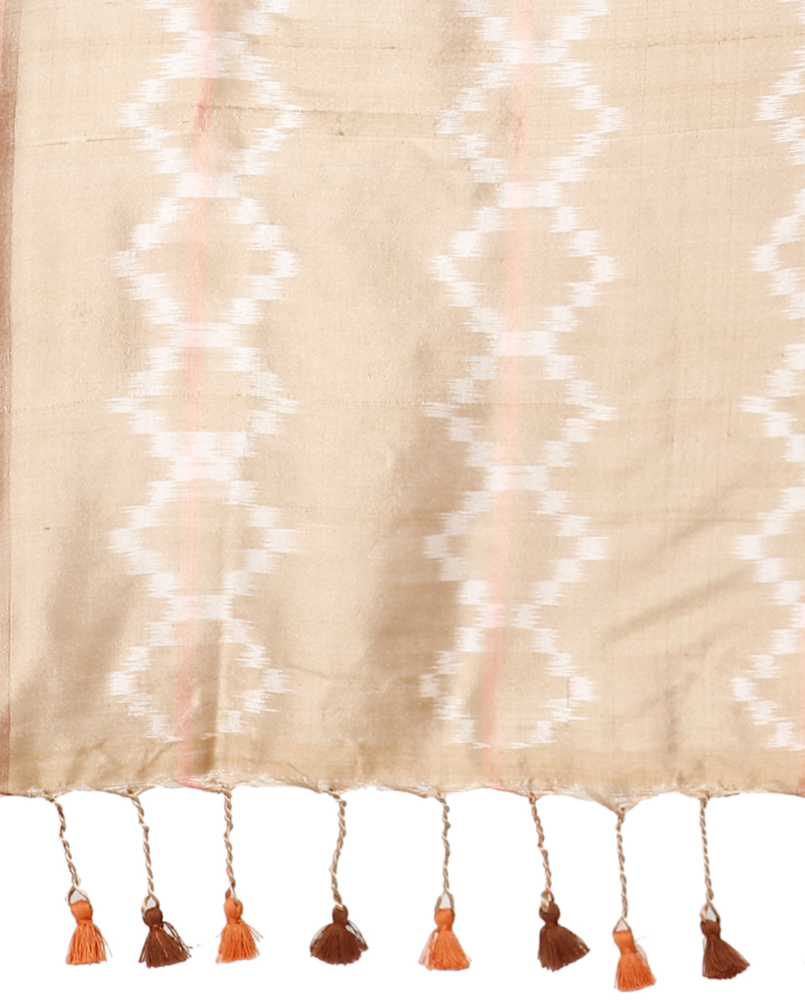 Ilkattu Pochampally Weft Ikat Silk Stole