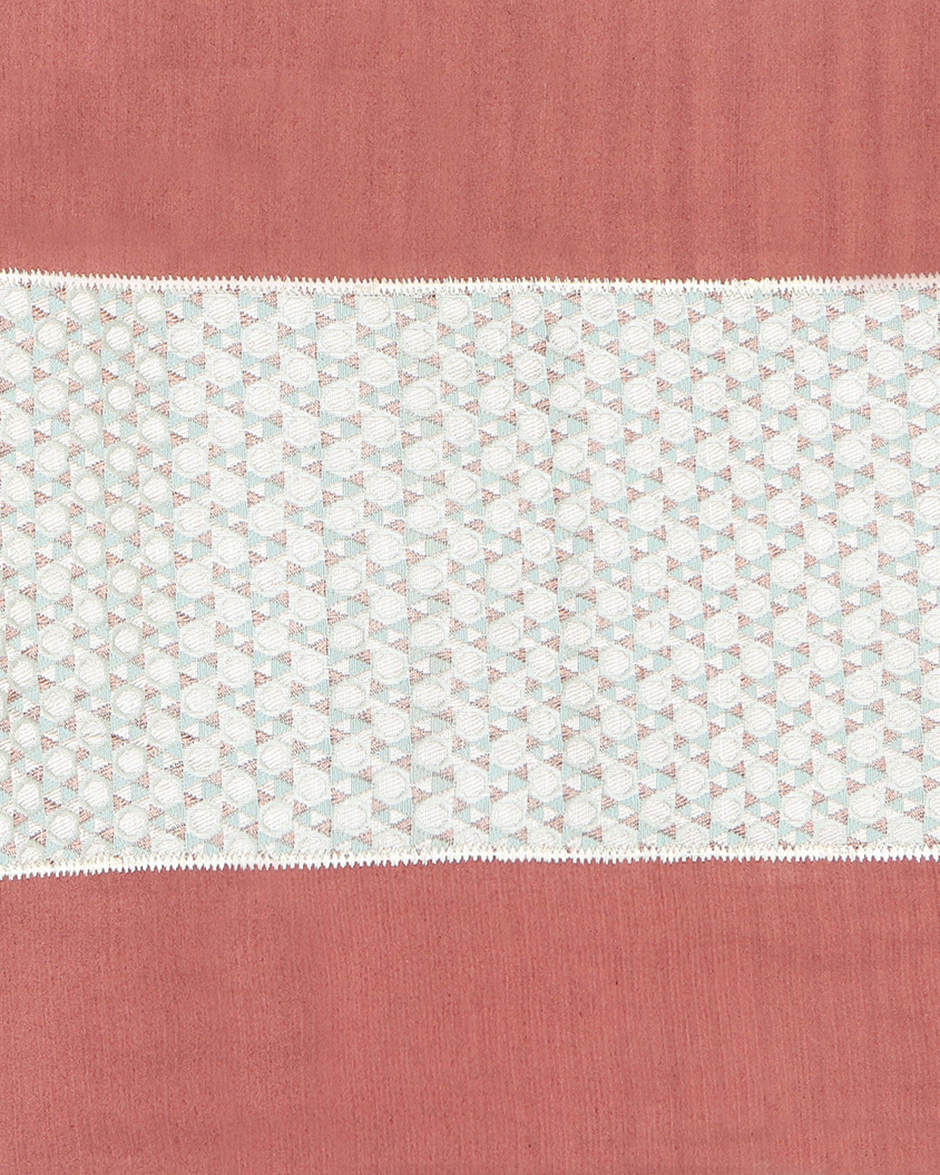 Heja Banarasi Satin Brocade Silk Cotton Table Runner