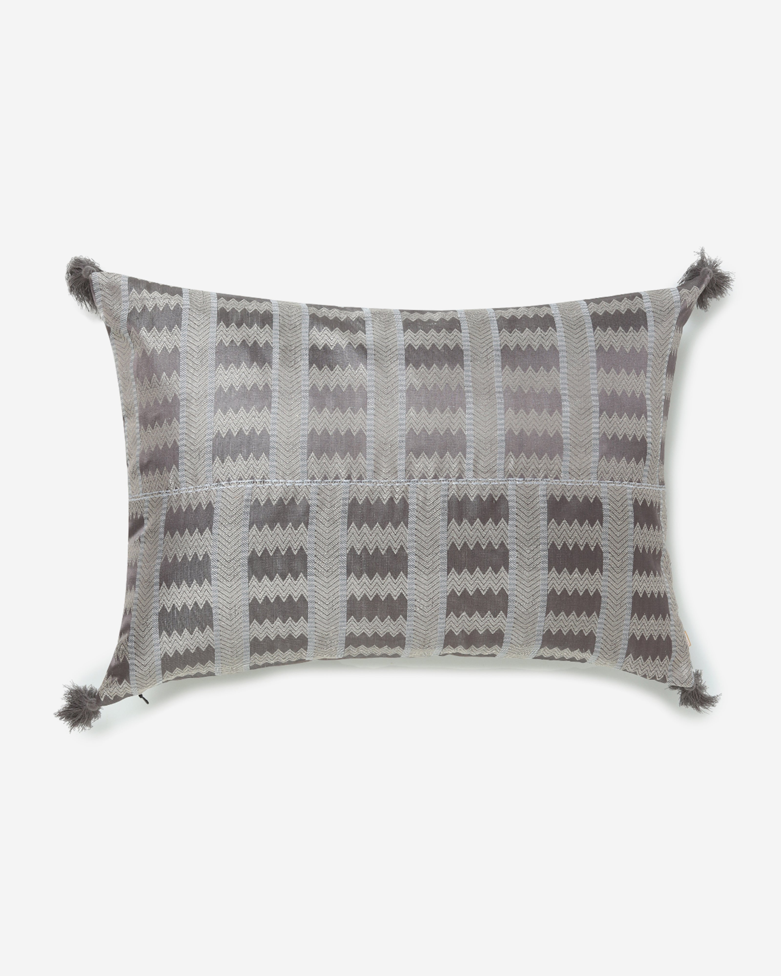 Jaga Banarasi Tanchoi Silk Cushion Cover