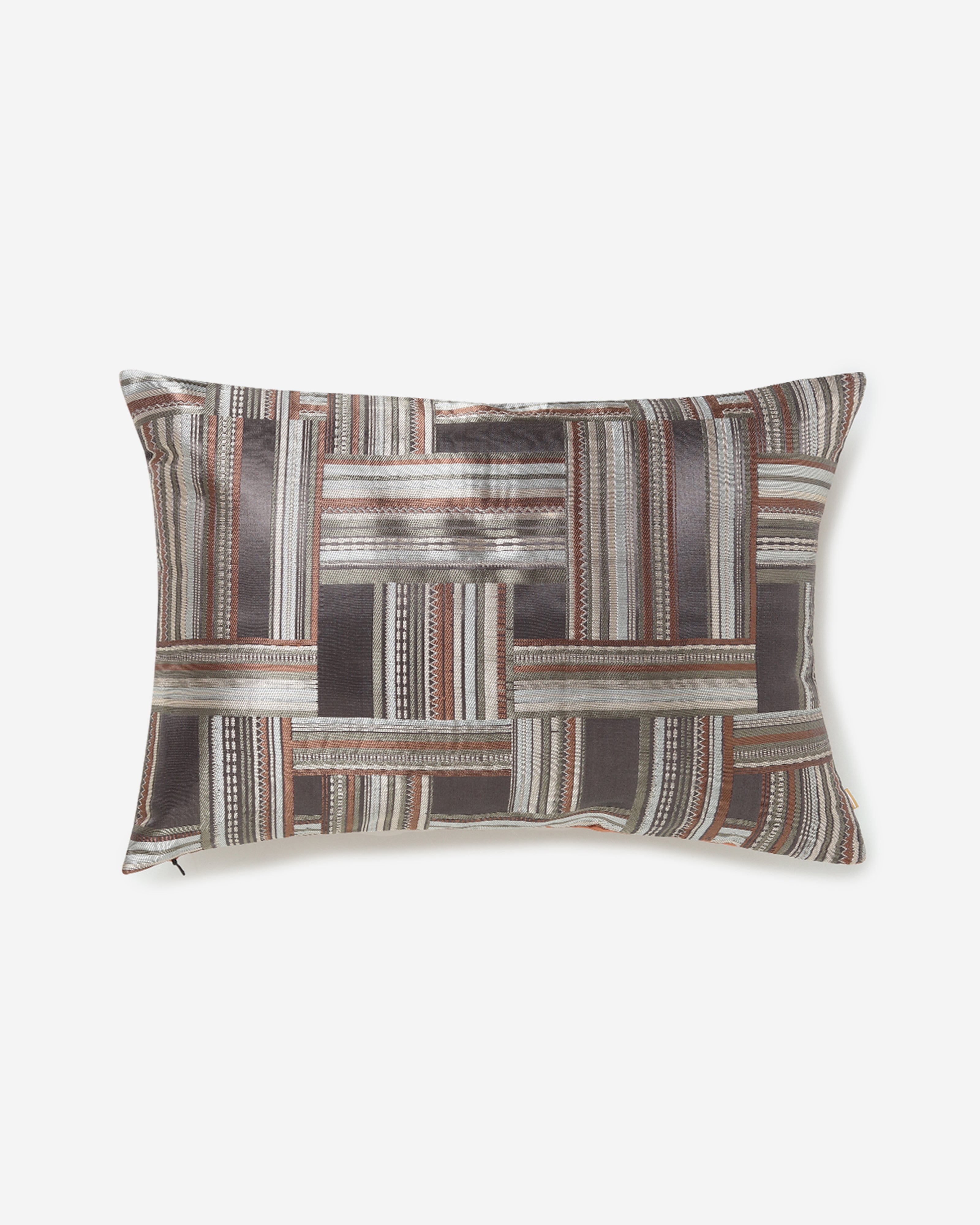 Zulu Banarasi Gyasar Silk Cushion Cover