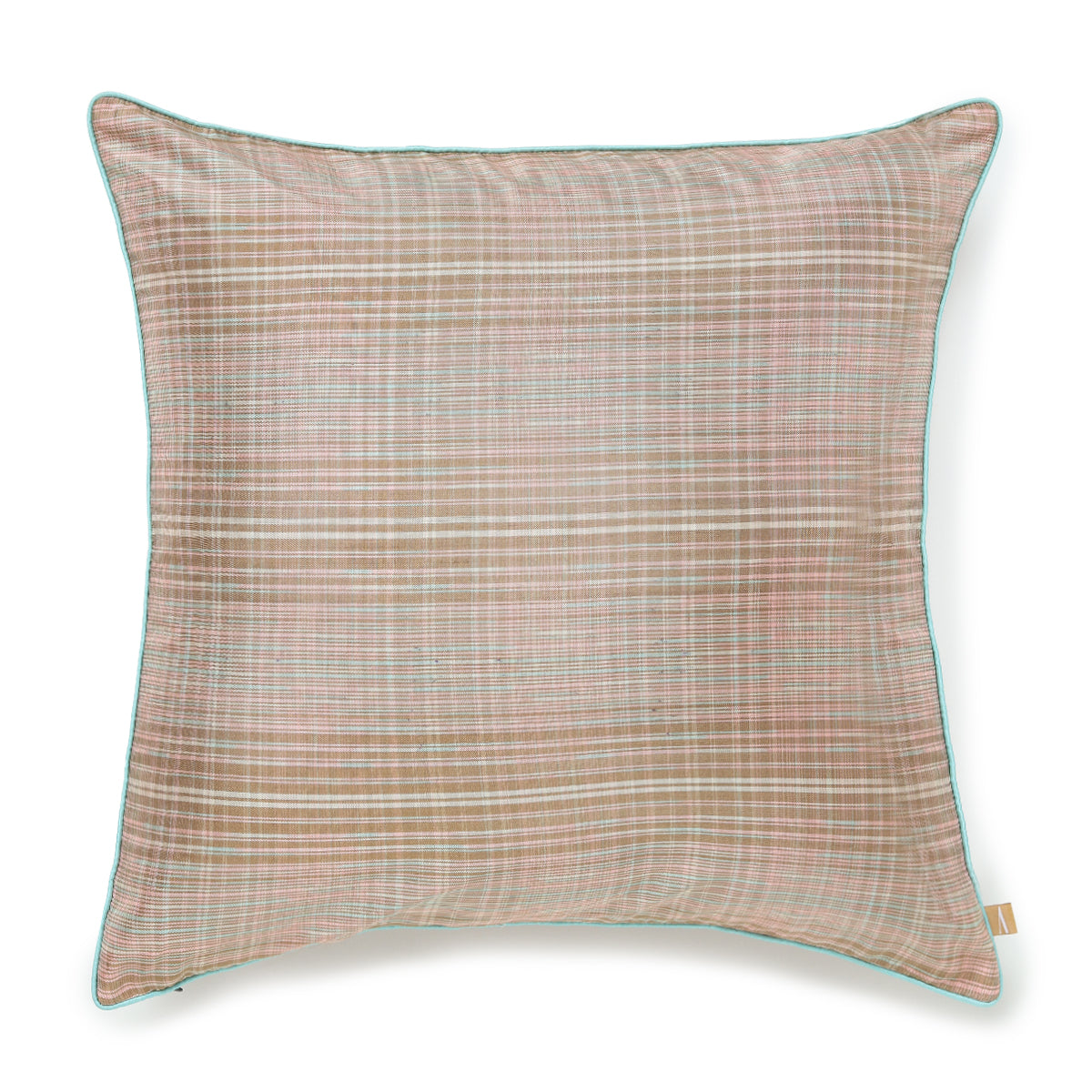 Misho Pochampally Double Ikat Silk Cushion Cover