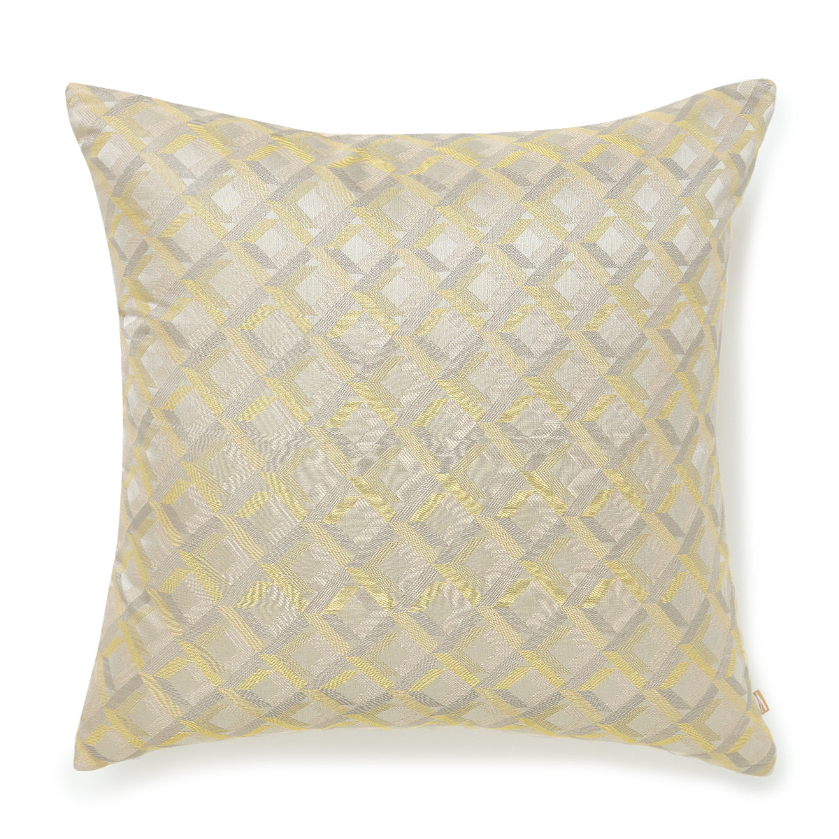 Illute Banarasi Tanchoi Silk Cotton Cushion Cover