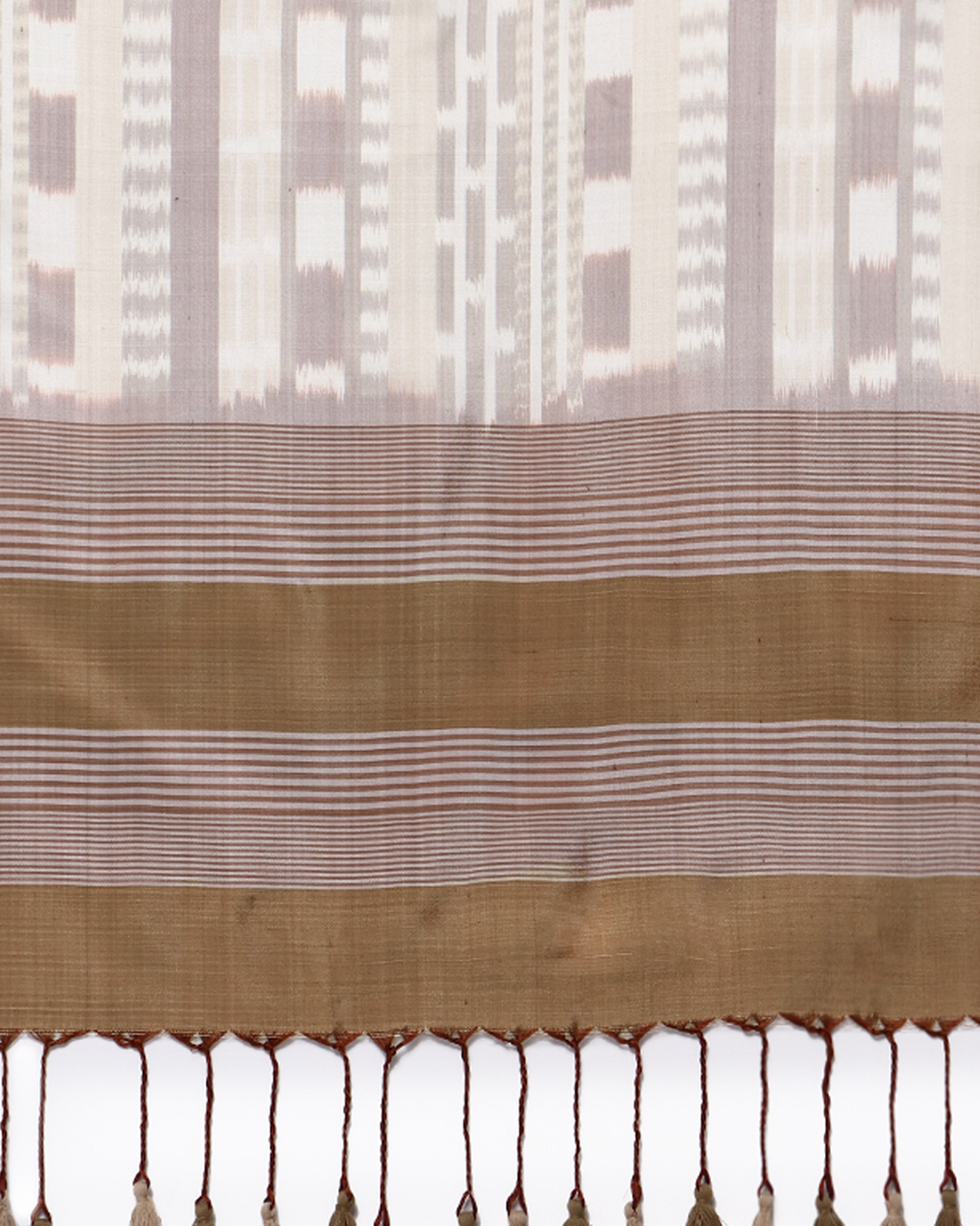 Indi Pochampally Warp Ikat Silk Stole