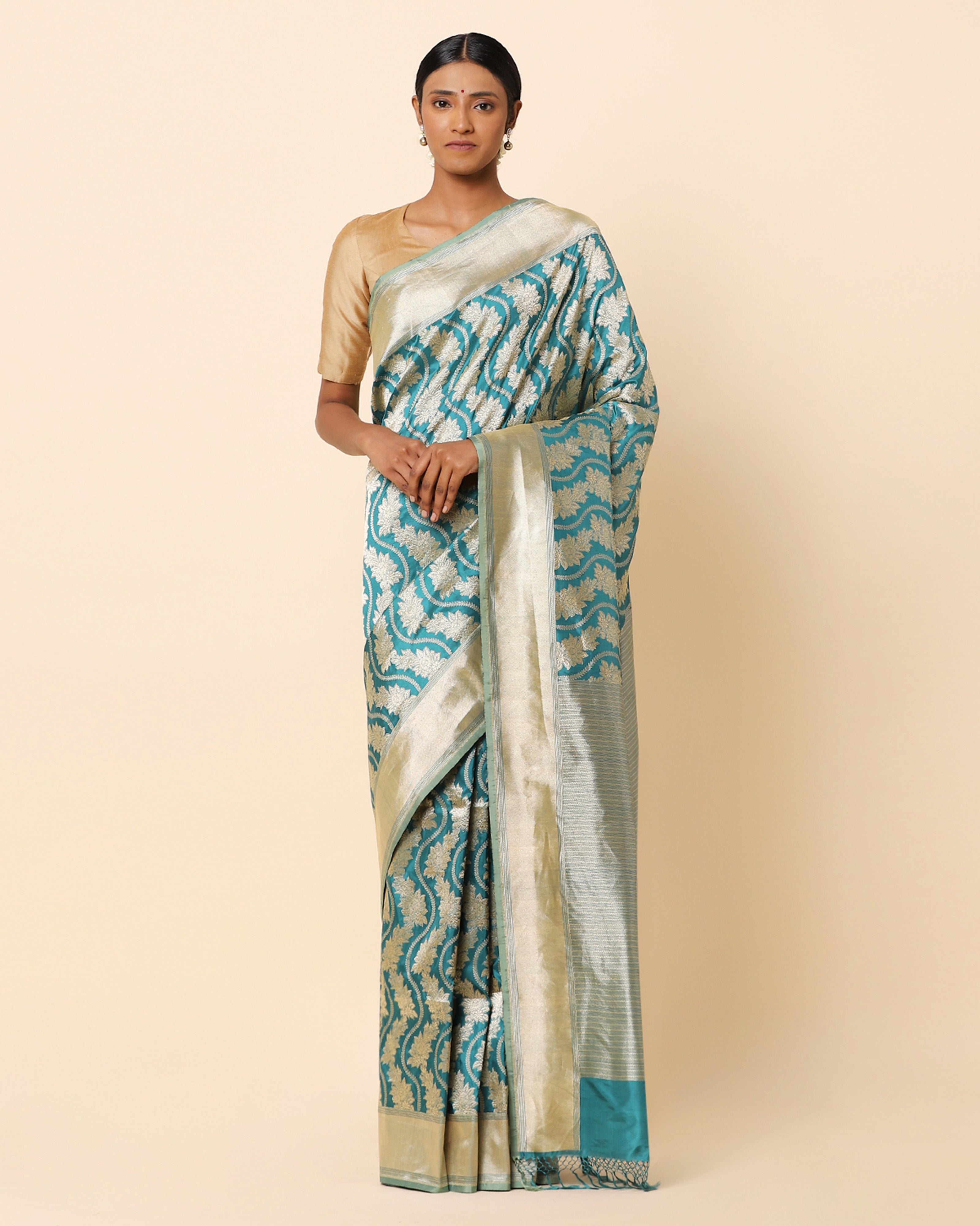 Kaveri Banarasi Kadwa Silk Saree
