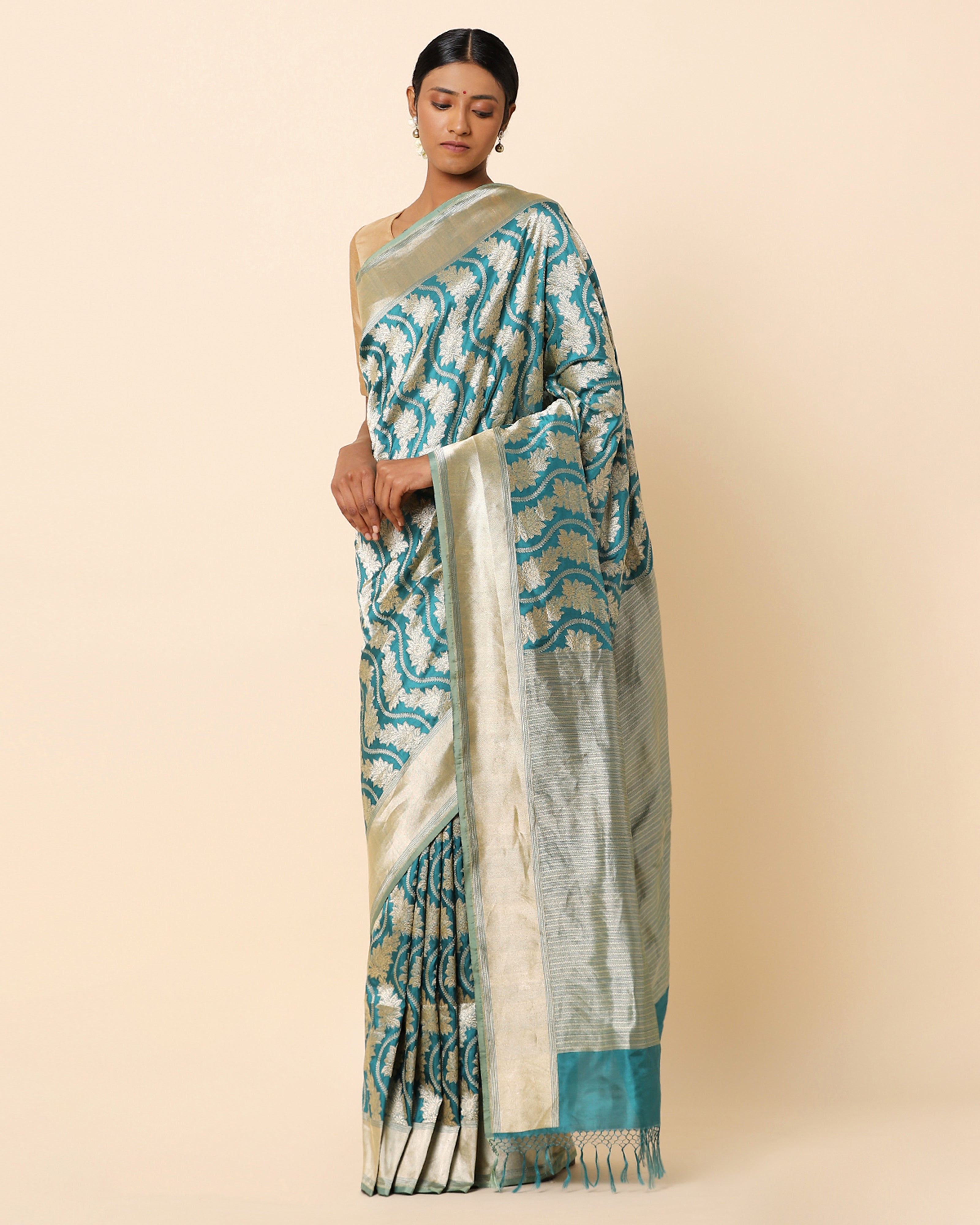Kaveri Banarasi Kadwa Silk Saree