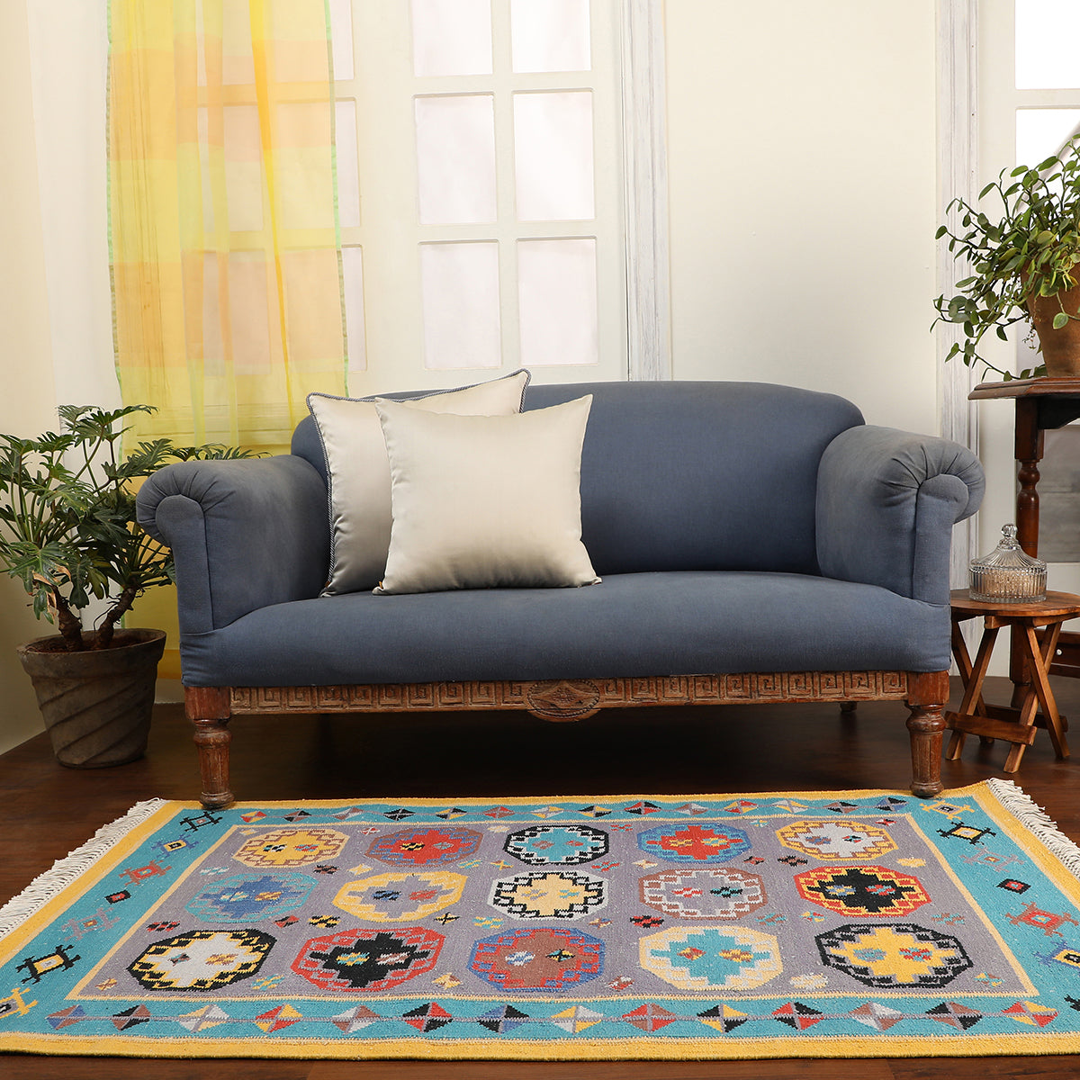 Nomad Bhadohi Panja Cotton Rug