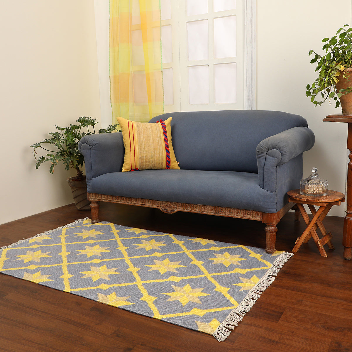 Sitara Bhadohi Panja Silk Cotton Rug