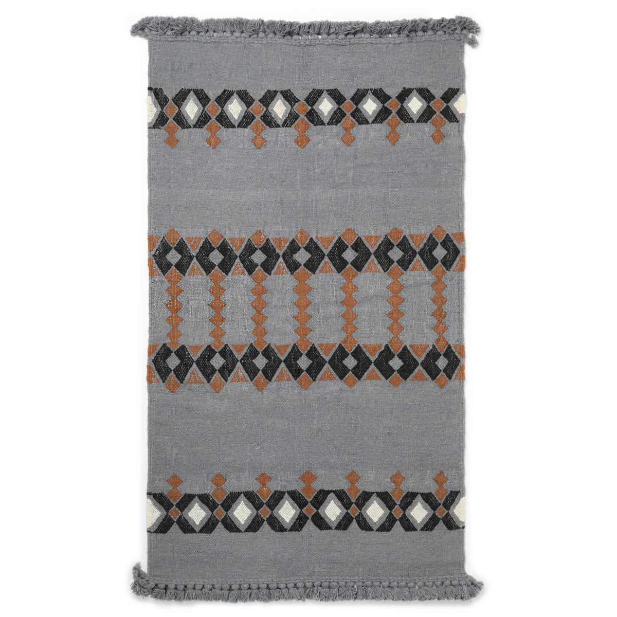 Ujjwala Bhujodi Extra Weft Cotton Wool Rug