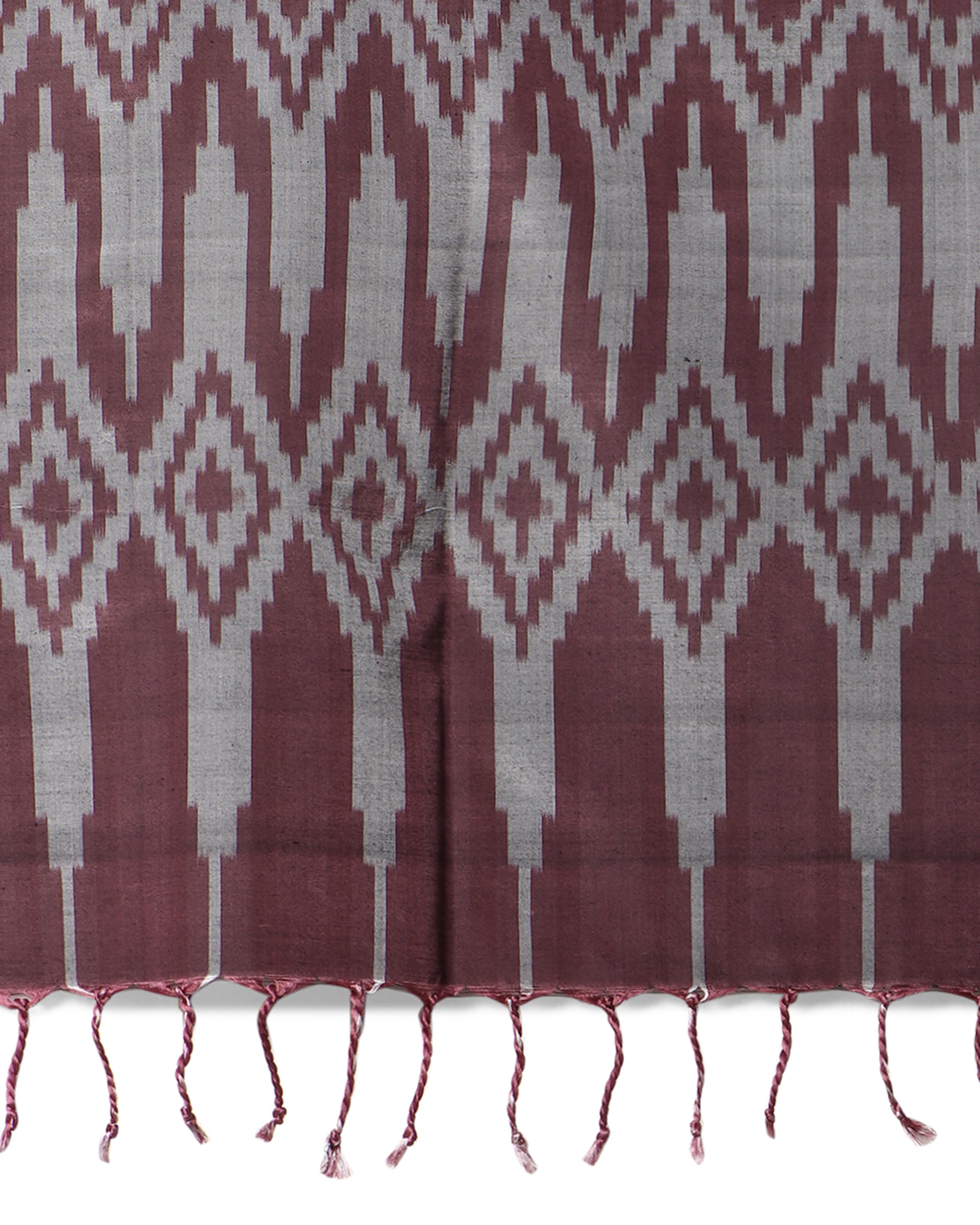 Raanjana Pochampally Warp Ikat Silk Cotton Stole