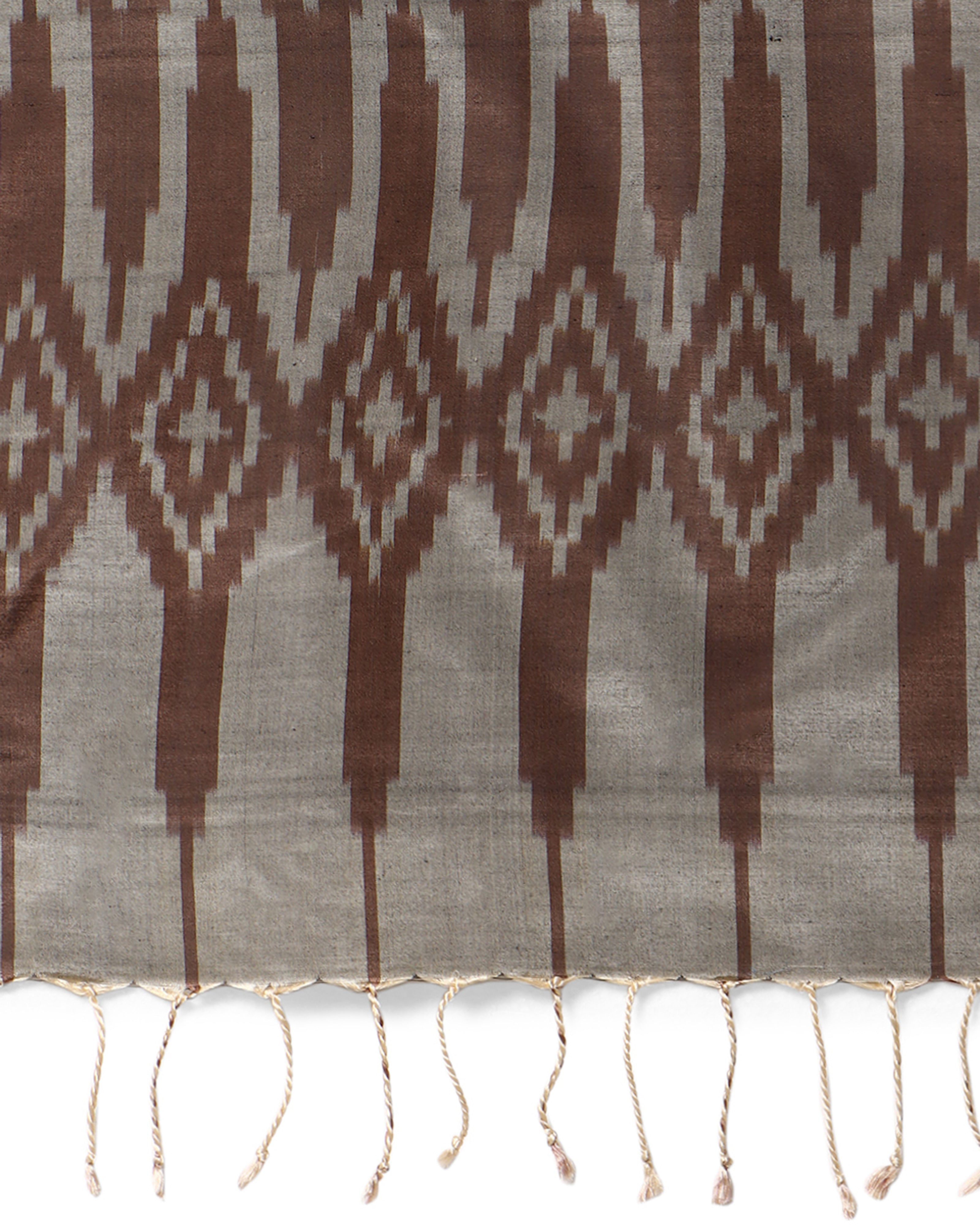Raanjana Pochampally Warp Ikat Silk Cotton Stole