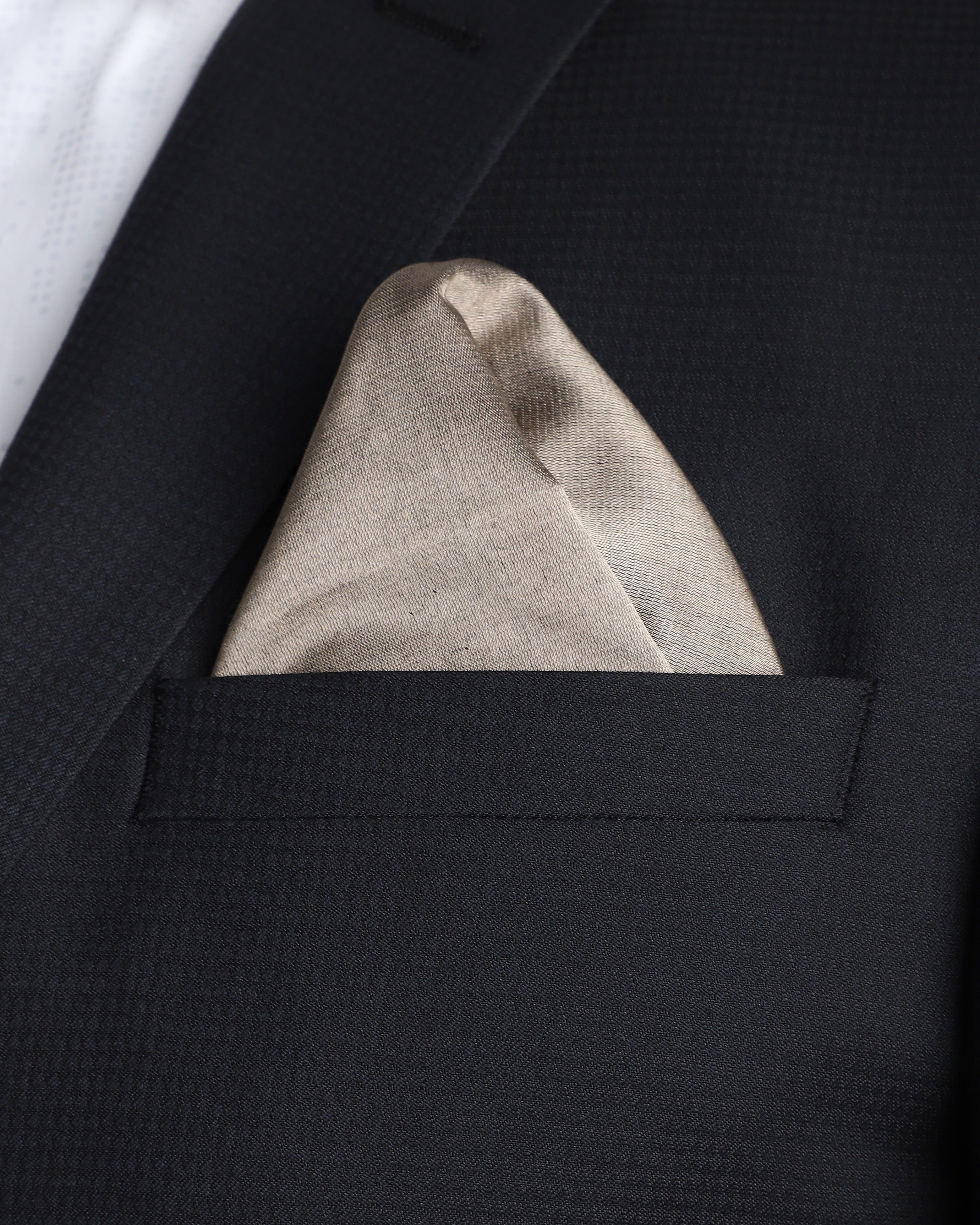 Saral Satin Silk Cotton Pocket Square