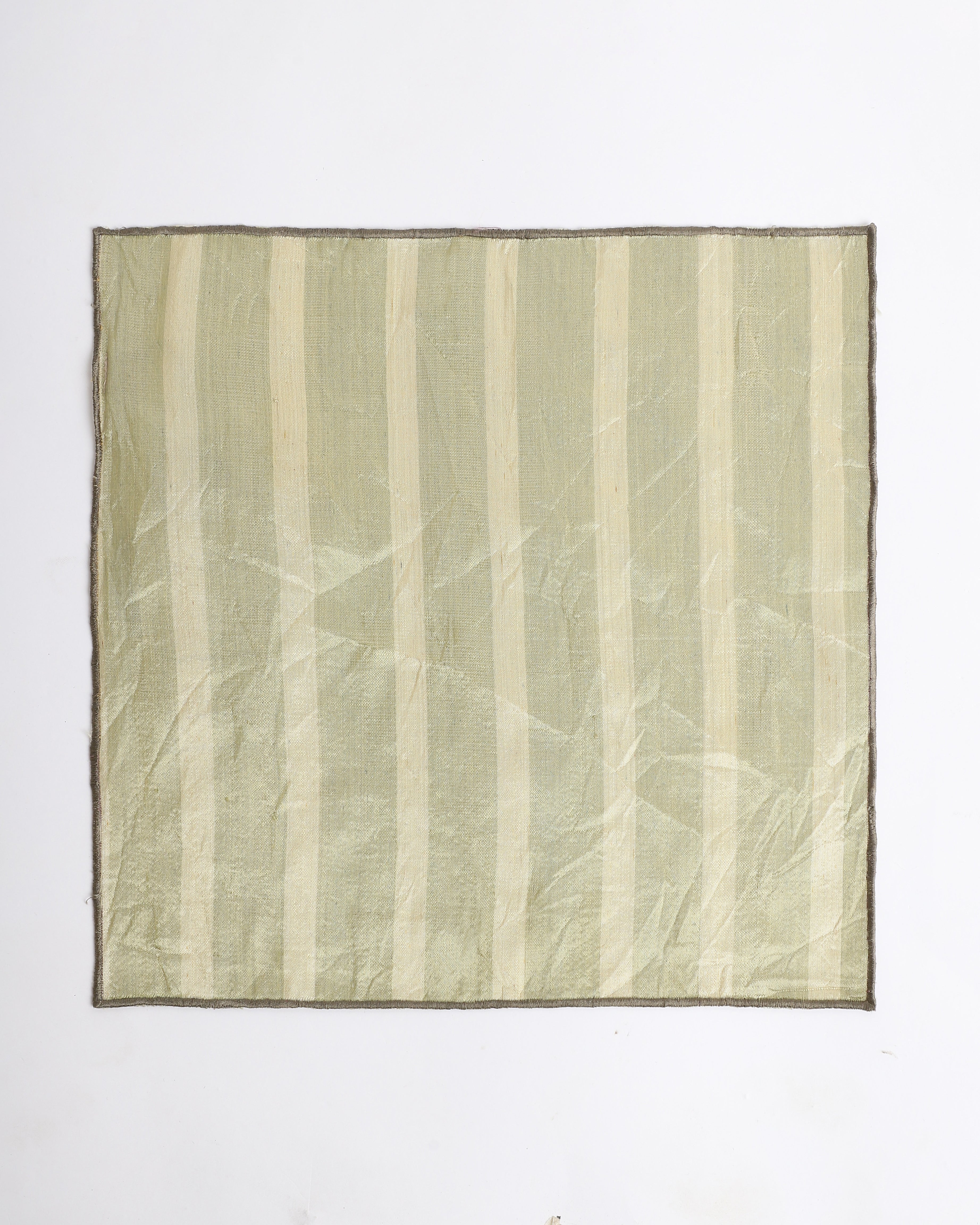 Leena Pochampally Warp Ikat Silk Pocket Square