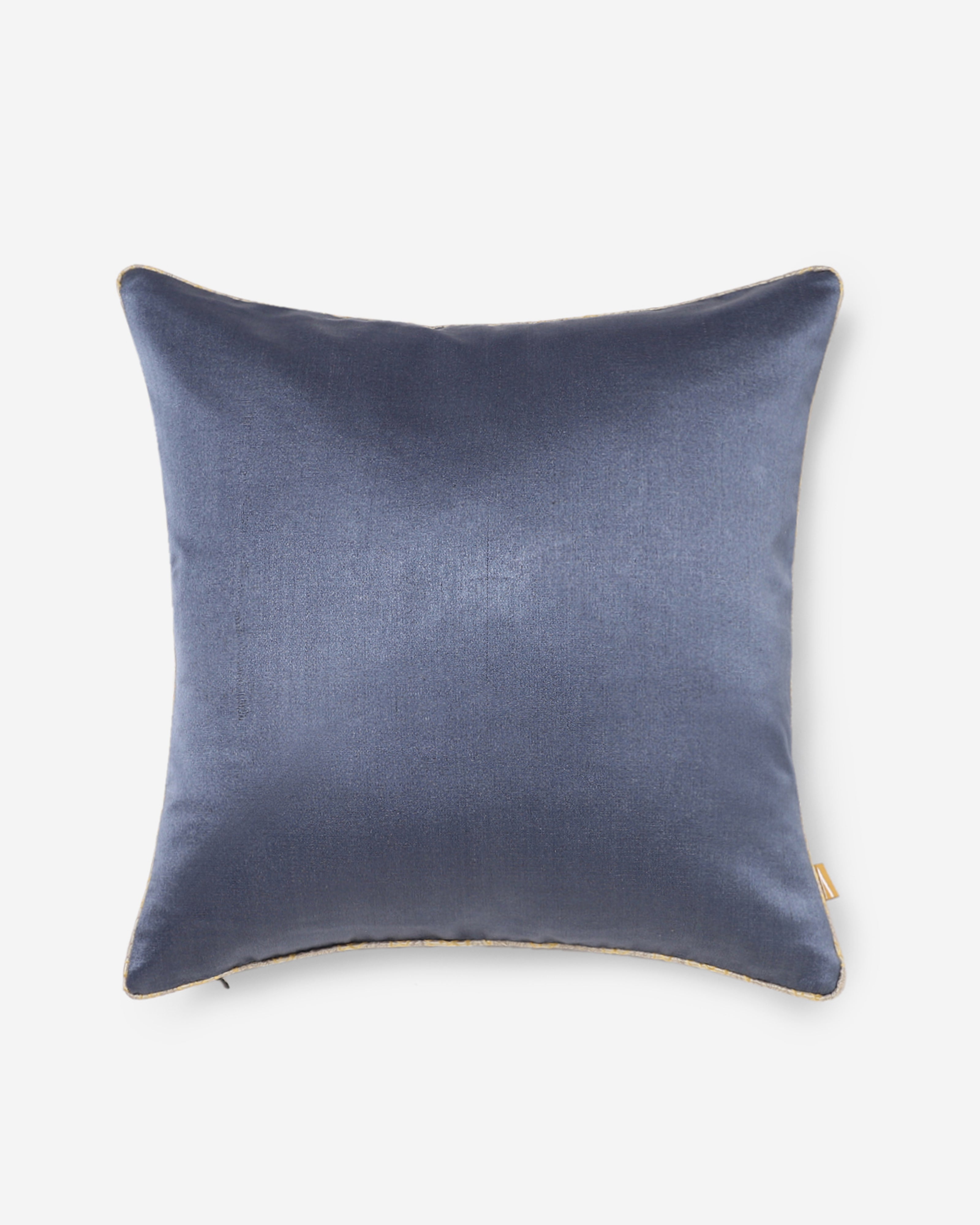 Solid Satin Silk Cotton Cushion Cover