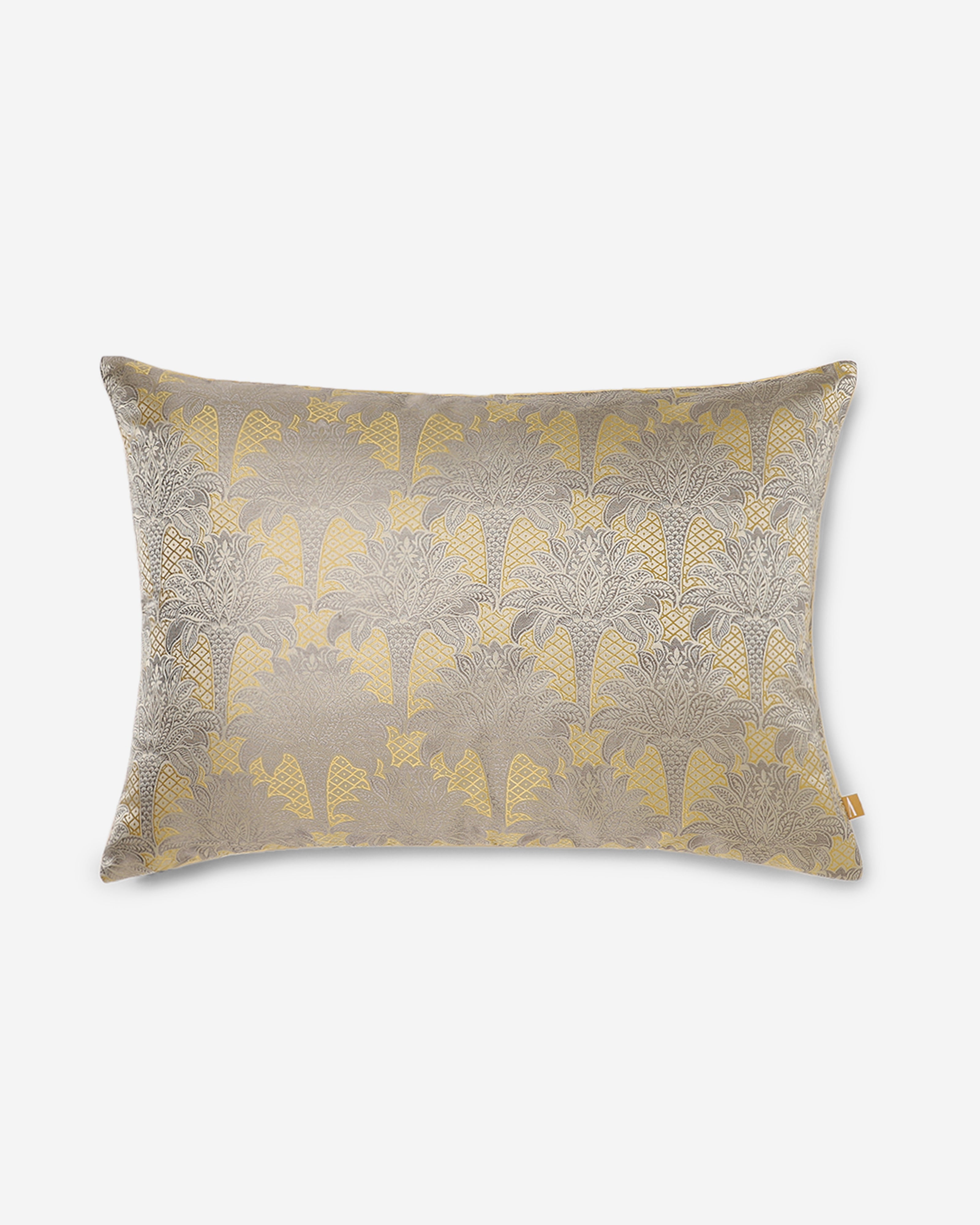 Deccan Banarasi Tanchoi Silk Cushion Cover