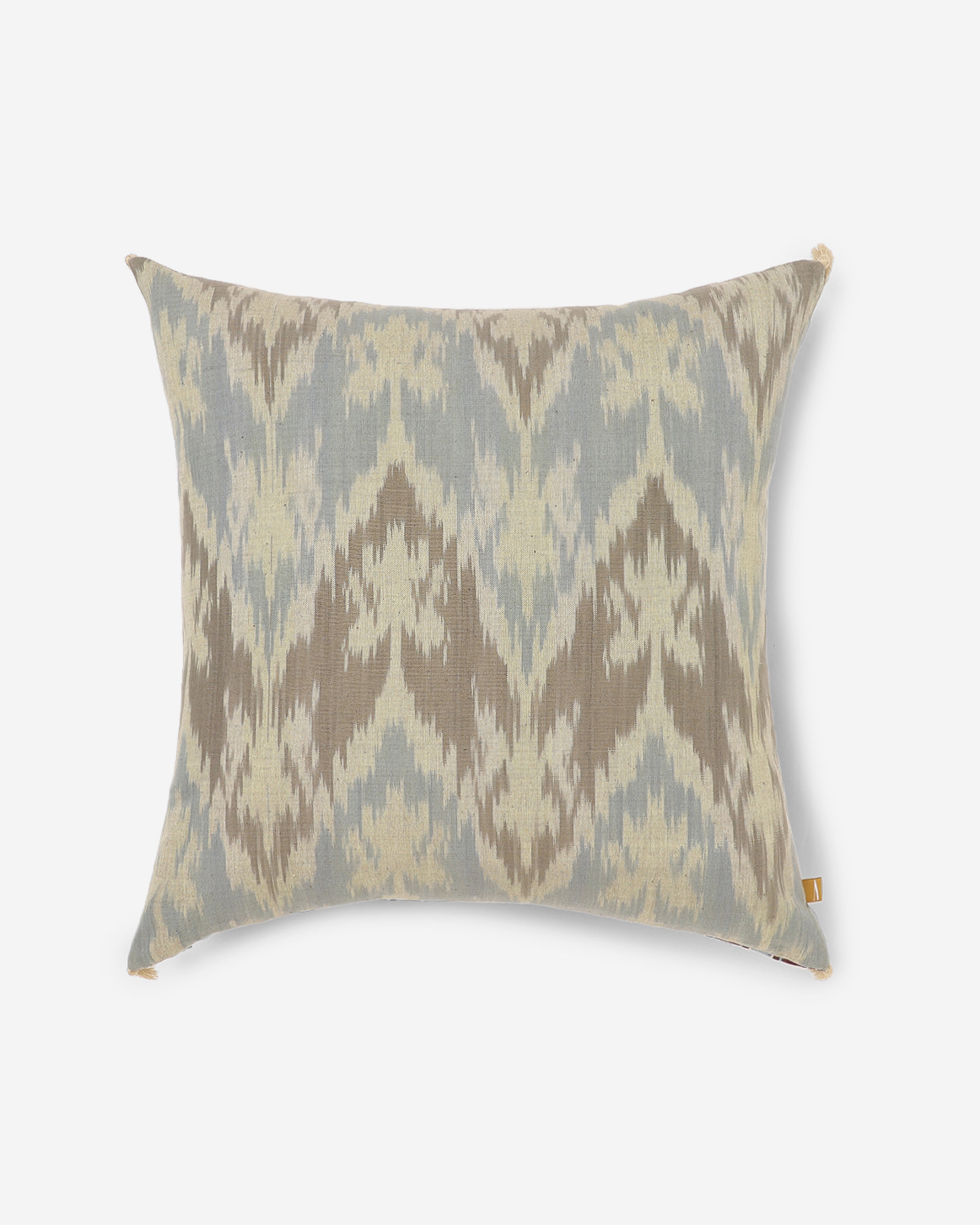 Yolanda Pochampally Warp Ikat Cotton Cushion Cover