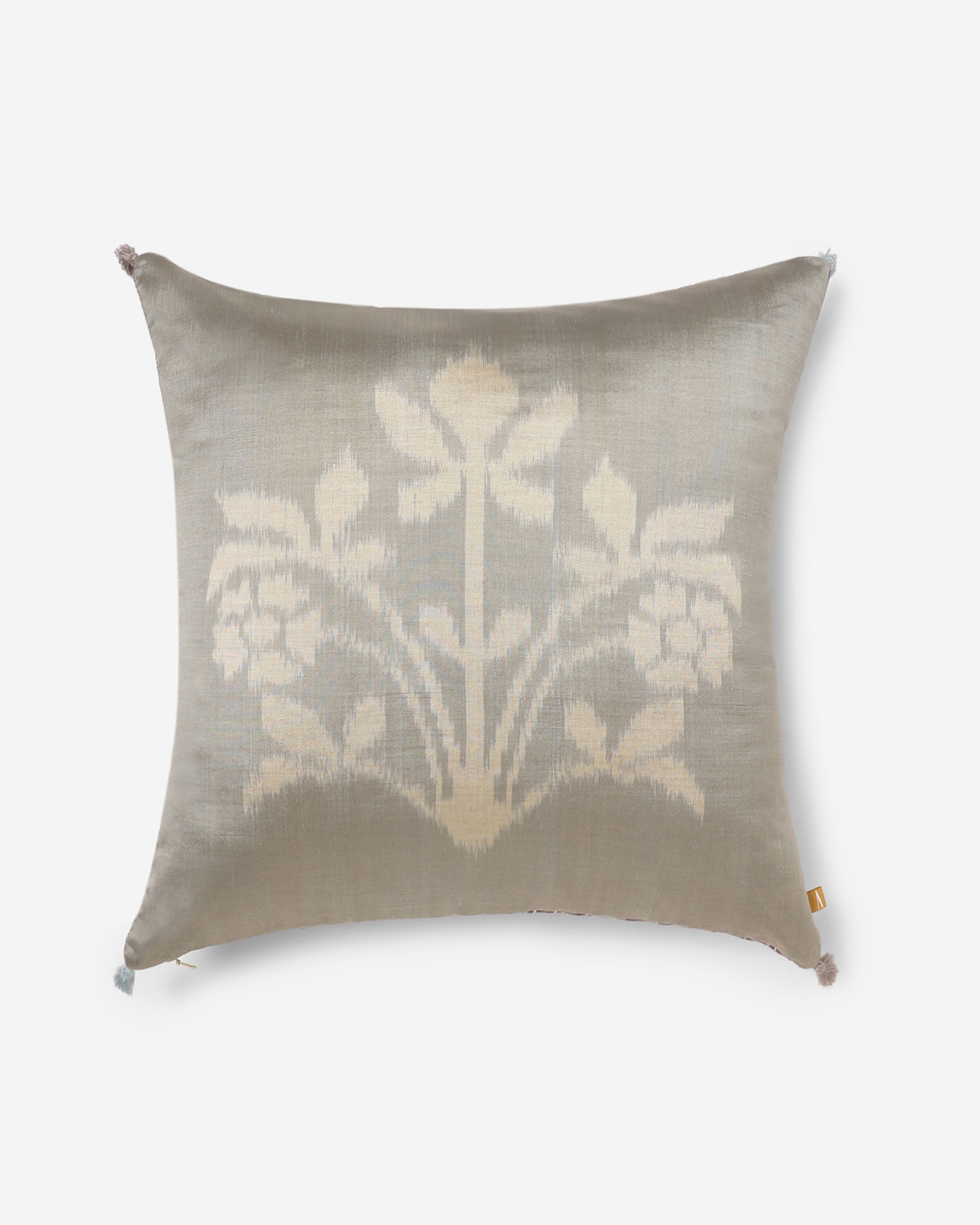 Vanessa Pochampally Weft Ikat Cotton Silk Cushion Cover