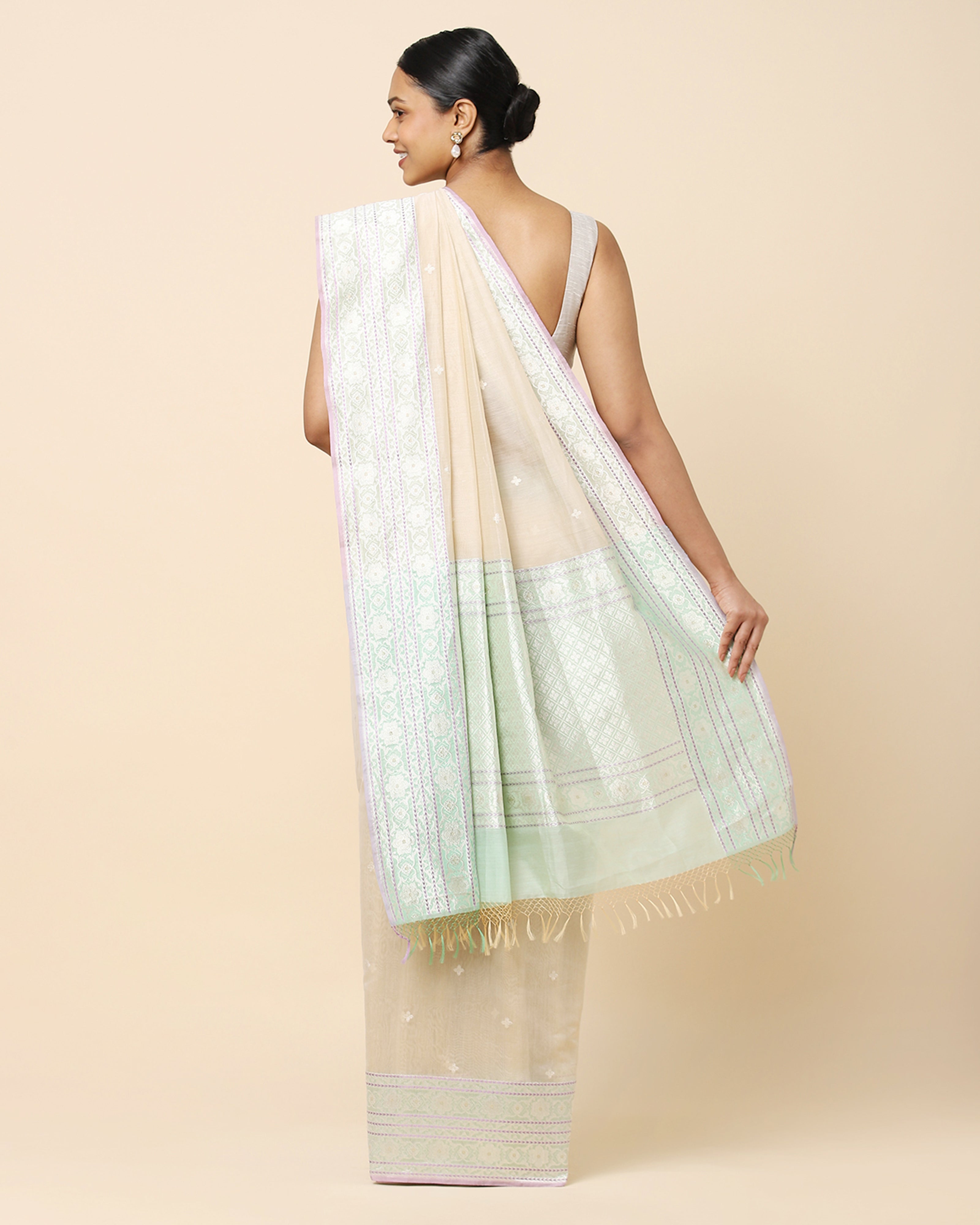 Rivaah Banarasi Kadwa Silk Cotton Saree