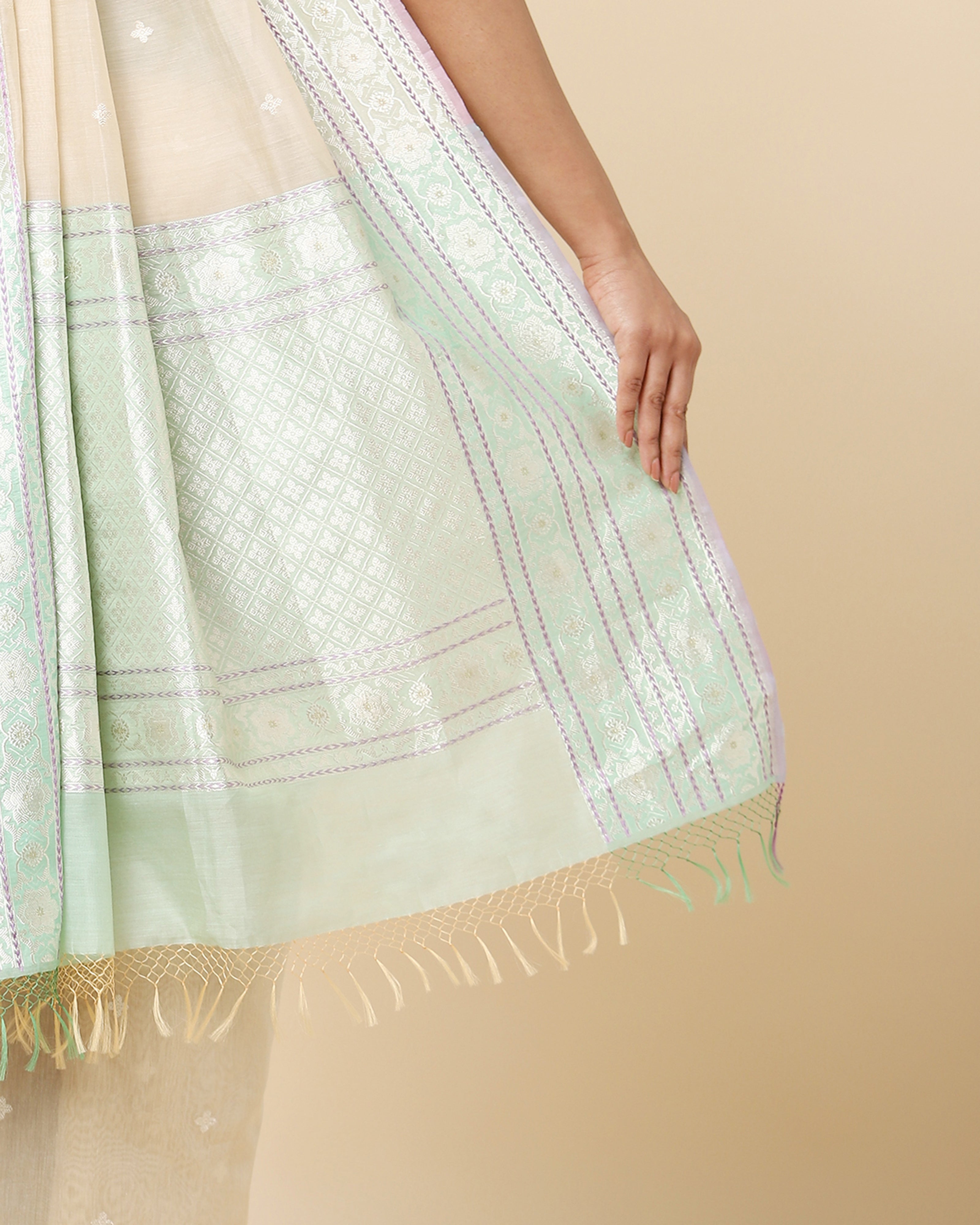 Rivaah Banarasi Kadwa Silk Cotton Saree