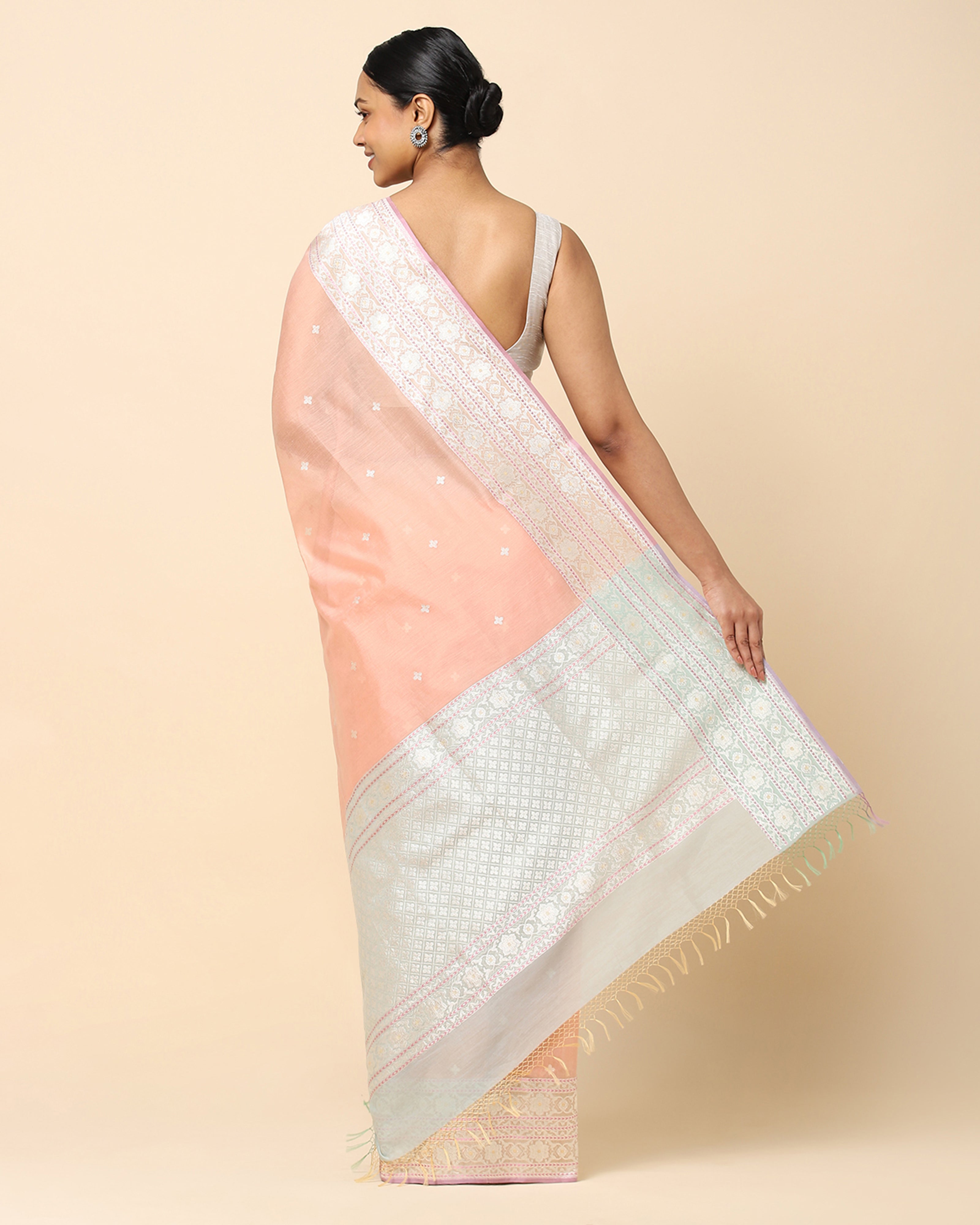 Rivaah Banarasi Kadwa Silk Cotton Saree