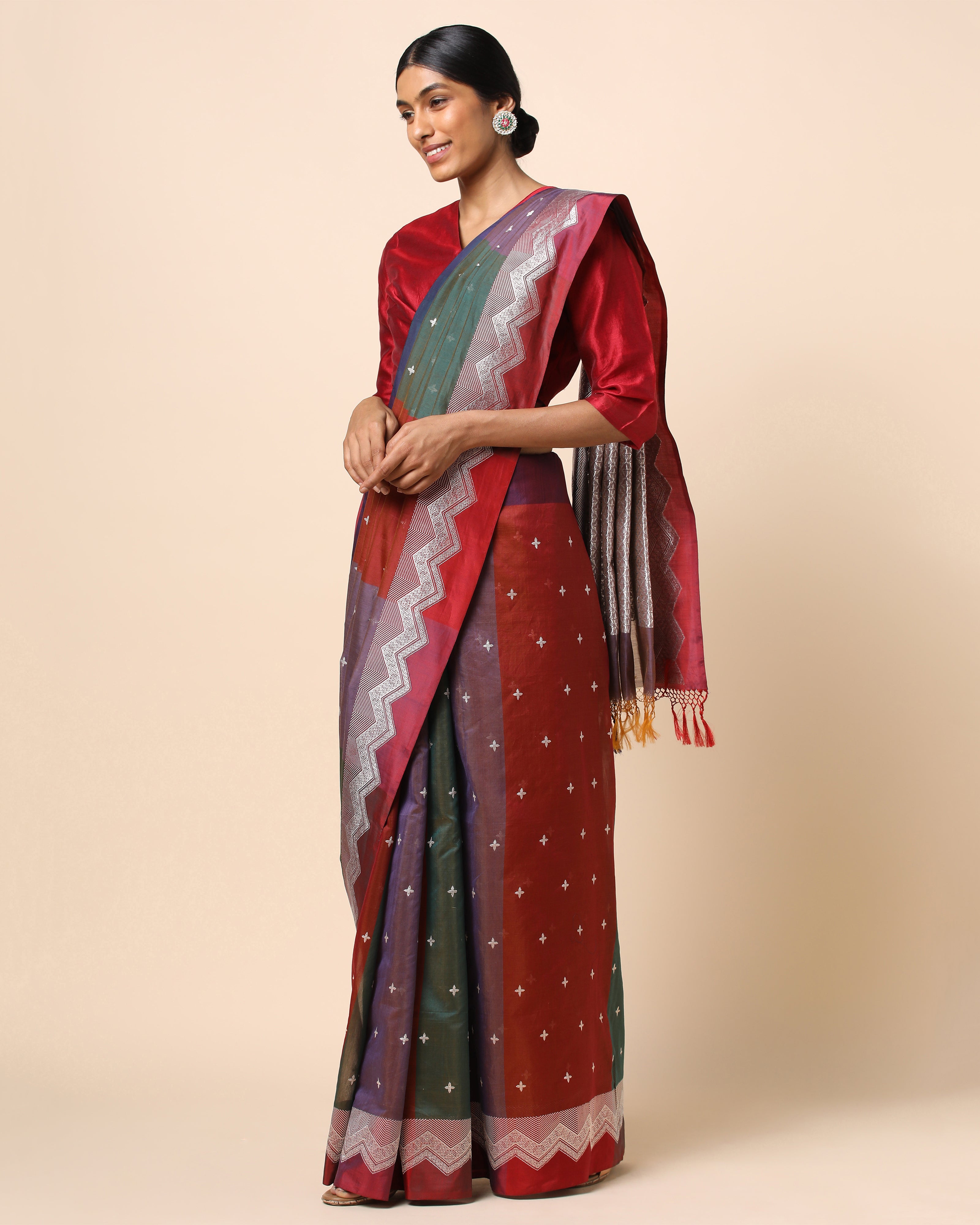 Gracia Banarasi Kadwa Silk Saree