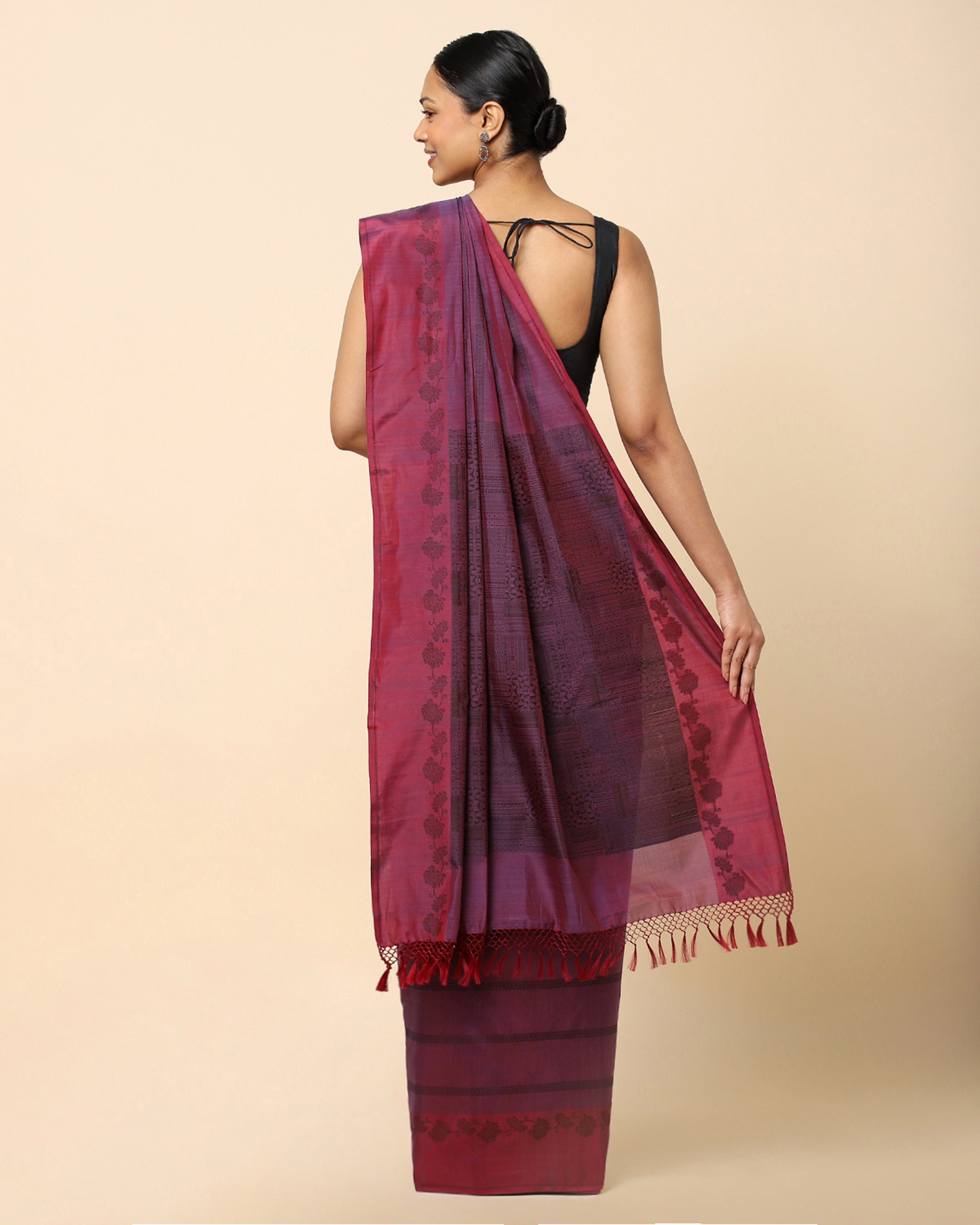 Purva Banarasi Powdi Silk Cotton Saree