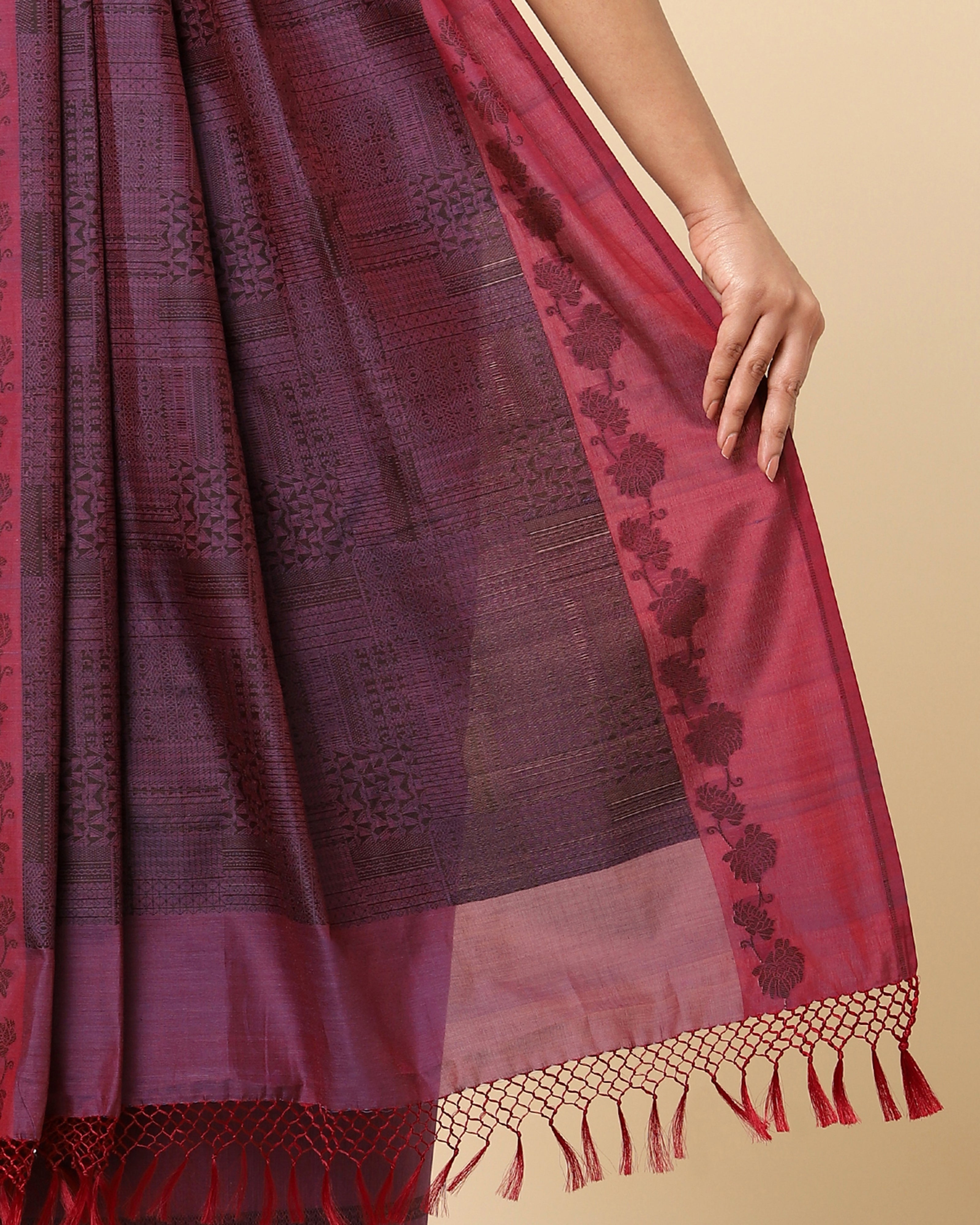 Purva Banarasi Powdi Silk Cotton Saree