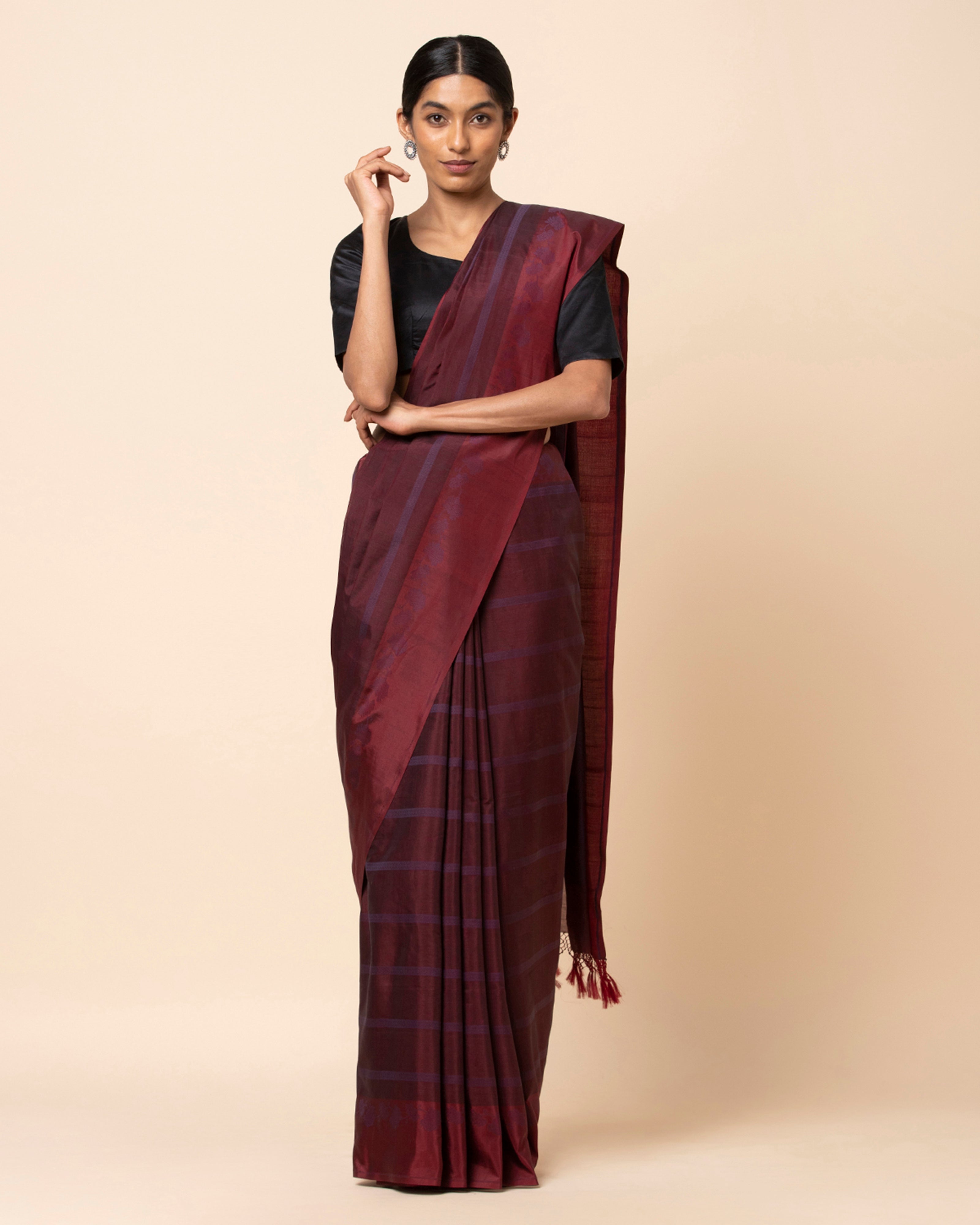 Purva Banarasi Powdi Silk Cotton Saree