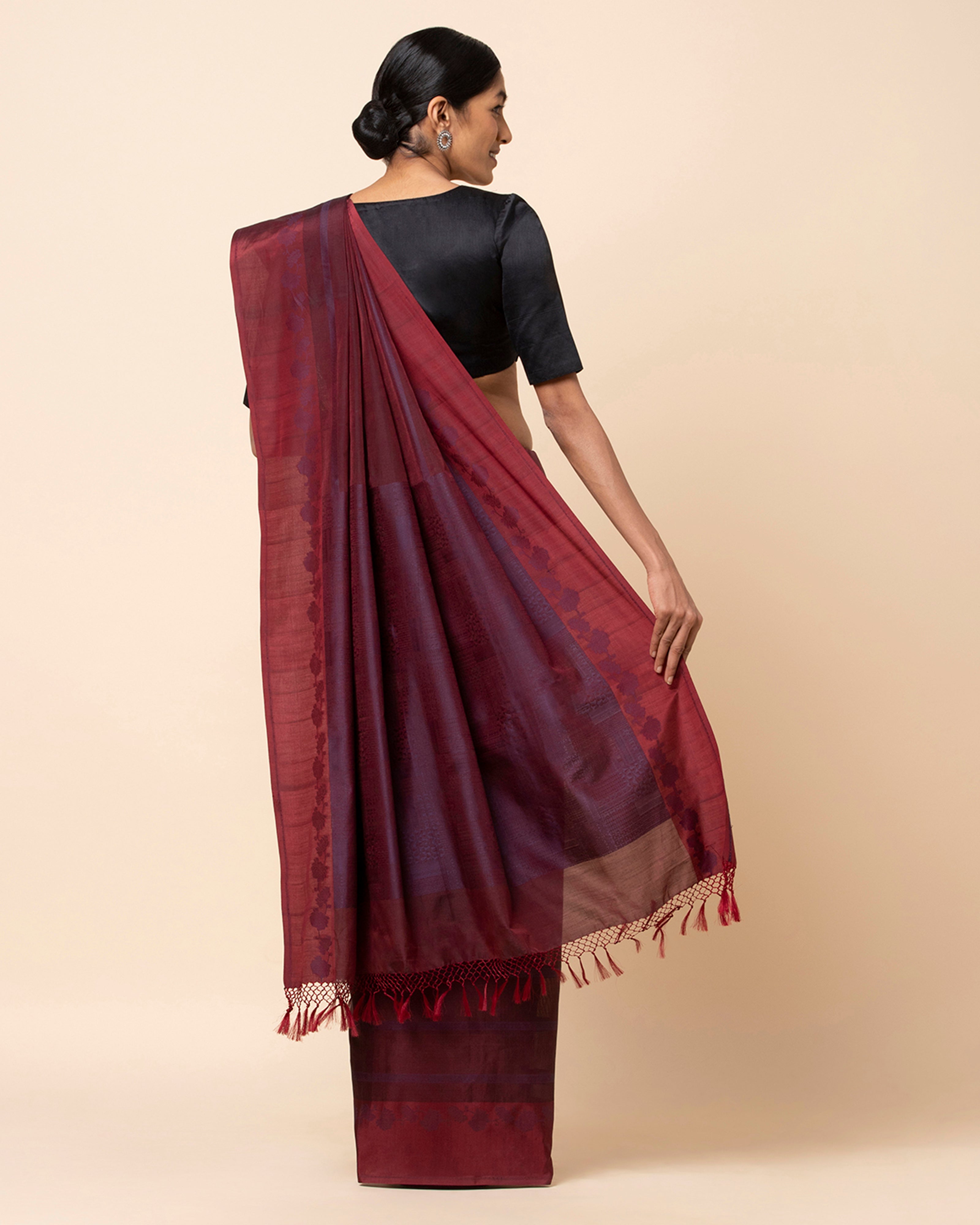 Purva Banarasi Powdi Silk Cotton Saree