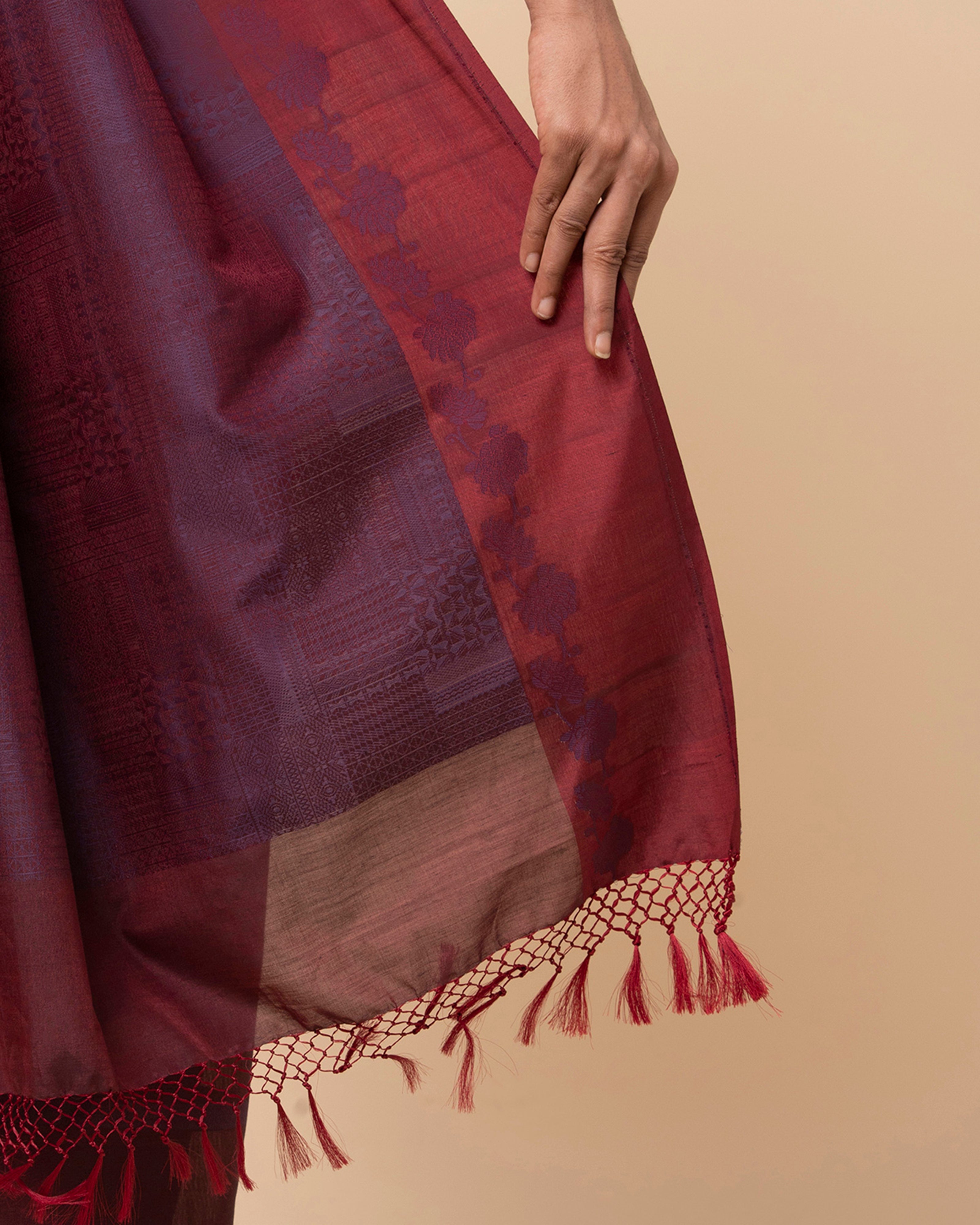 Purva Banarasi Powdi Silk Cotton Saree