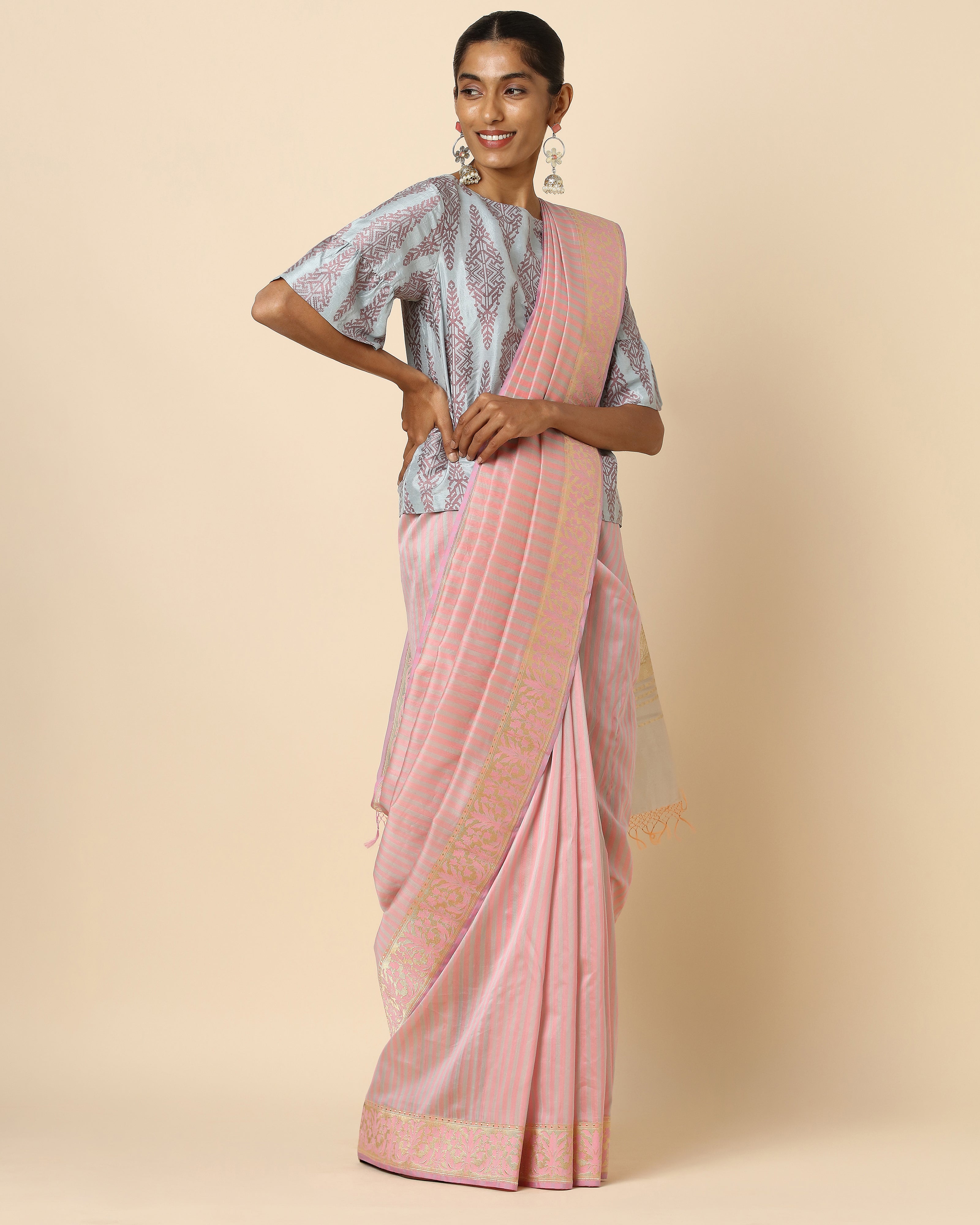 Bani Banarasi Kadwa Silk Cotton Saree