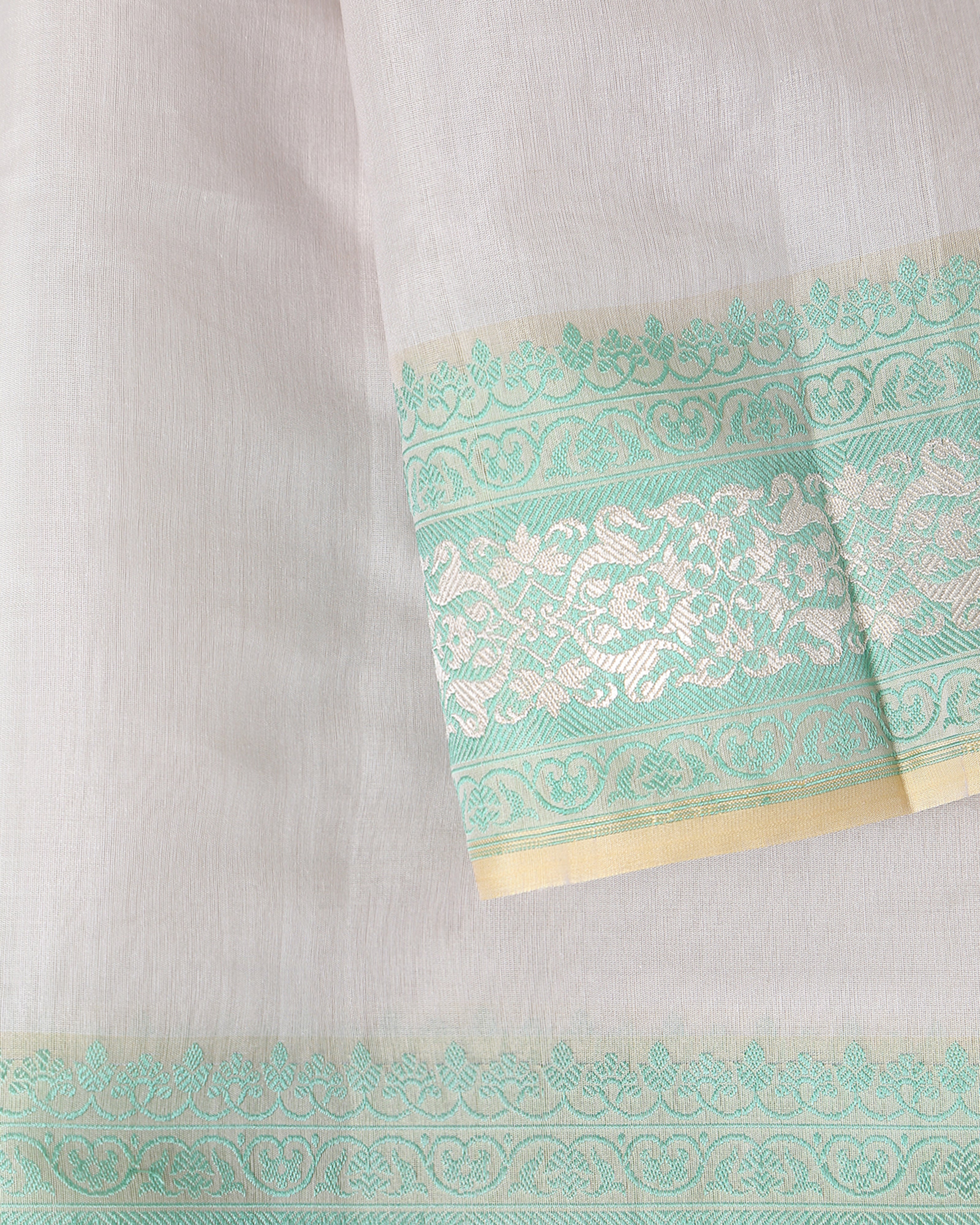 Rambagh Banarasi Kadwa Silk Cotton Saree