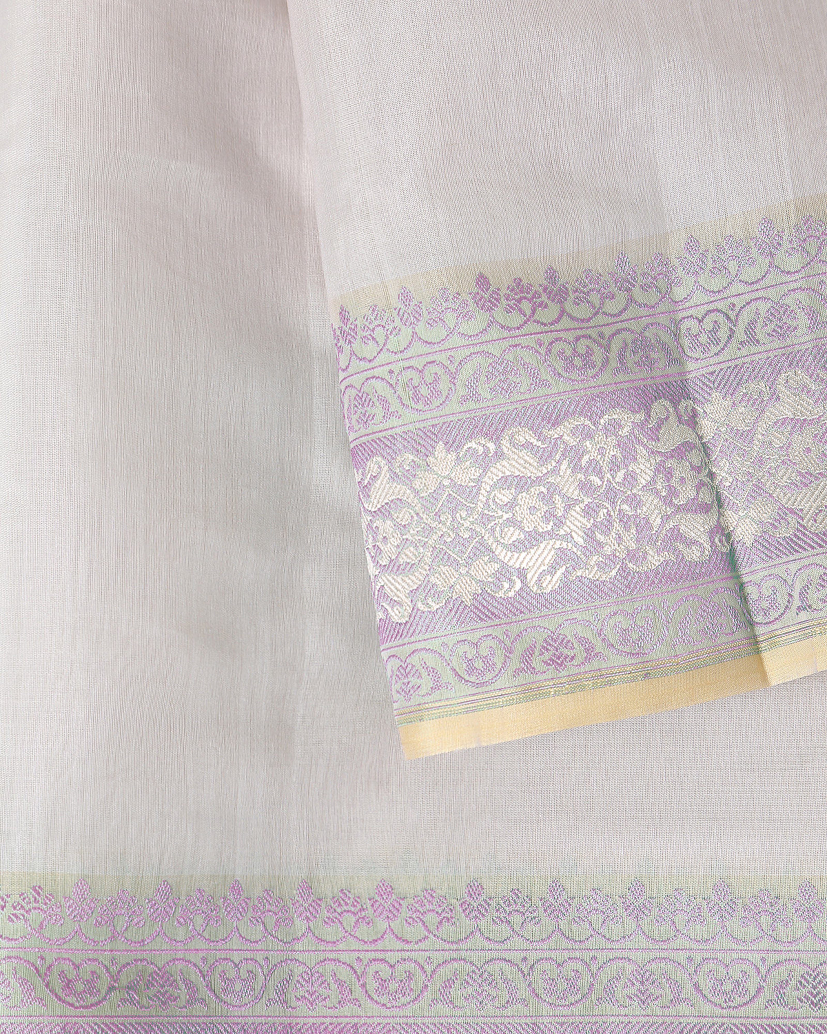 Rambagh Banarasi Kadwa Silk Cotton Saree