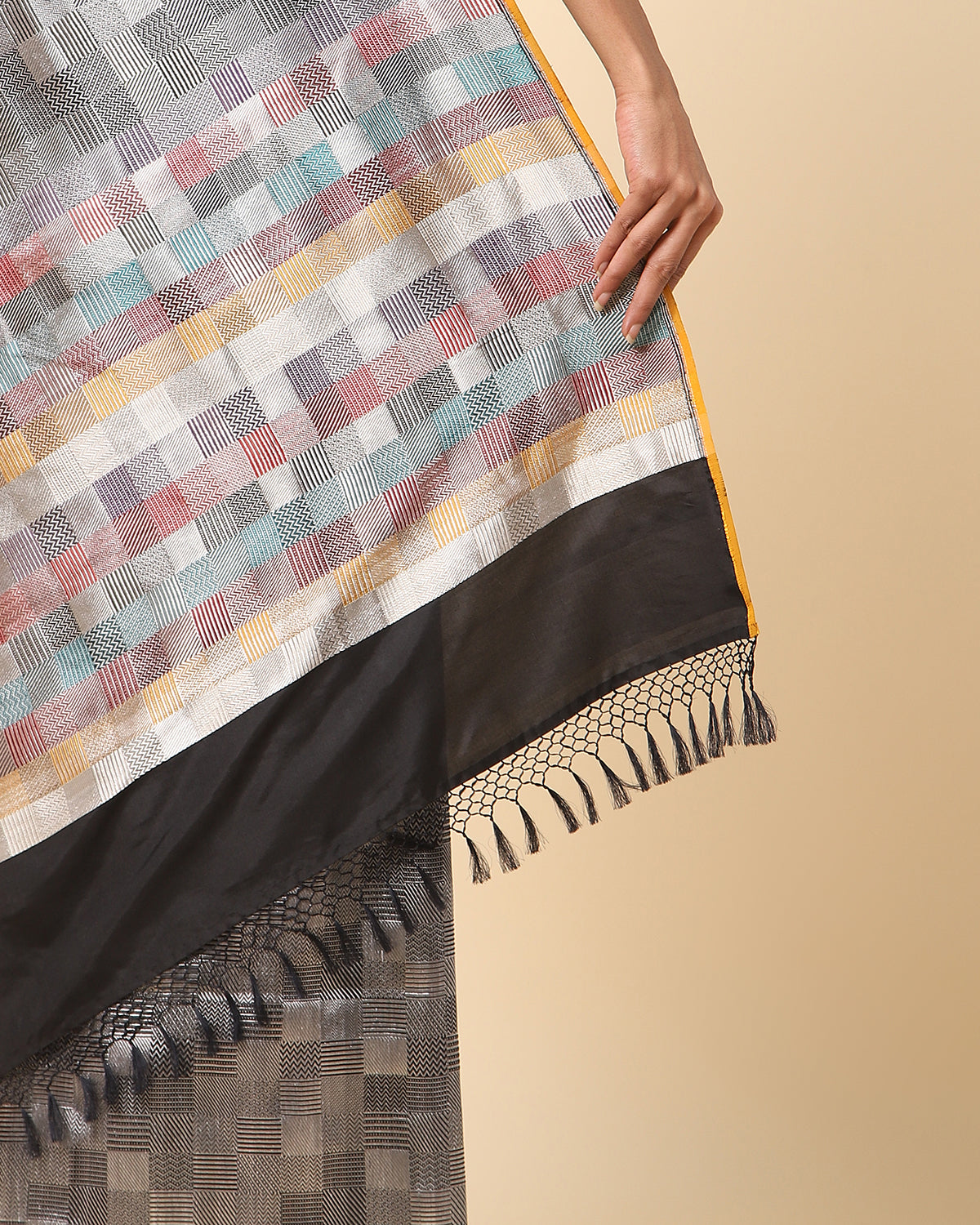 Mexico Banarasi Tanchoi Silk Saree