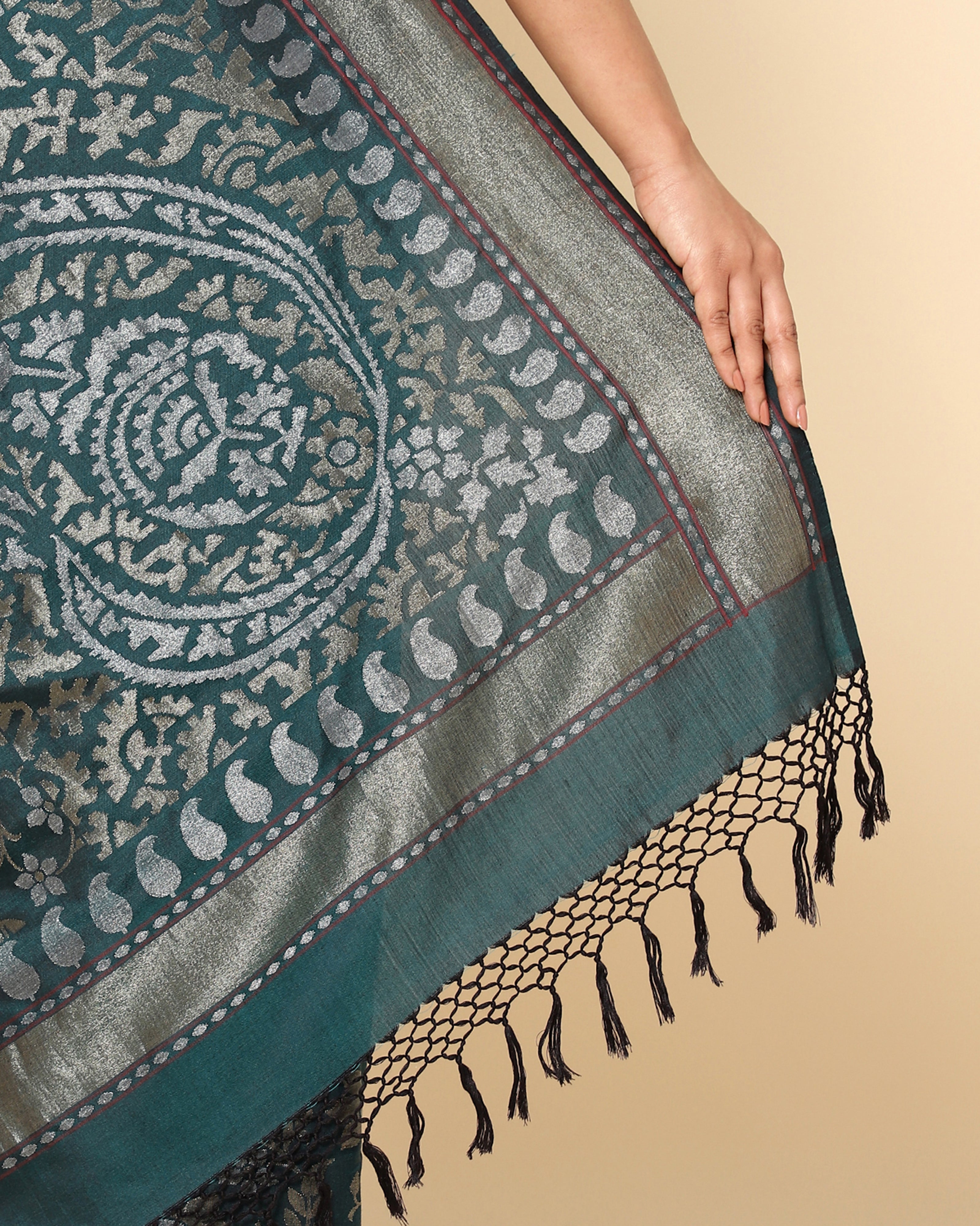 Hera Banarasi Jamdani Silk Saree