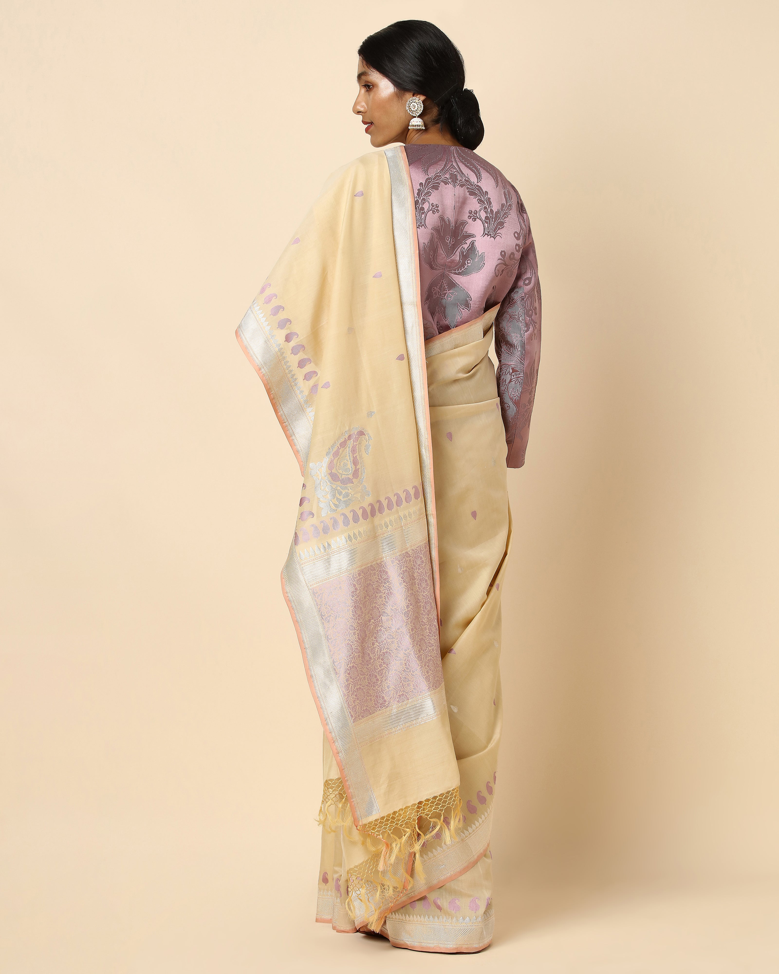 Adhisha Banarasi Kadwa Silk Cotton Saree