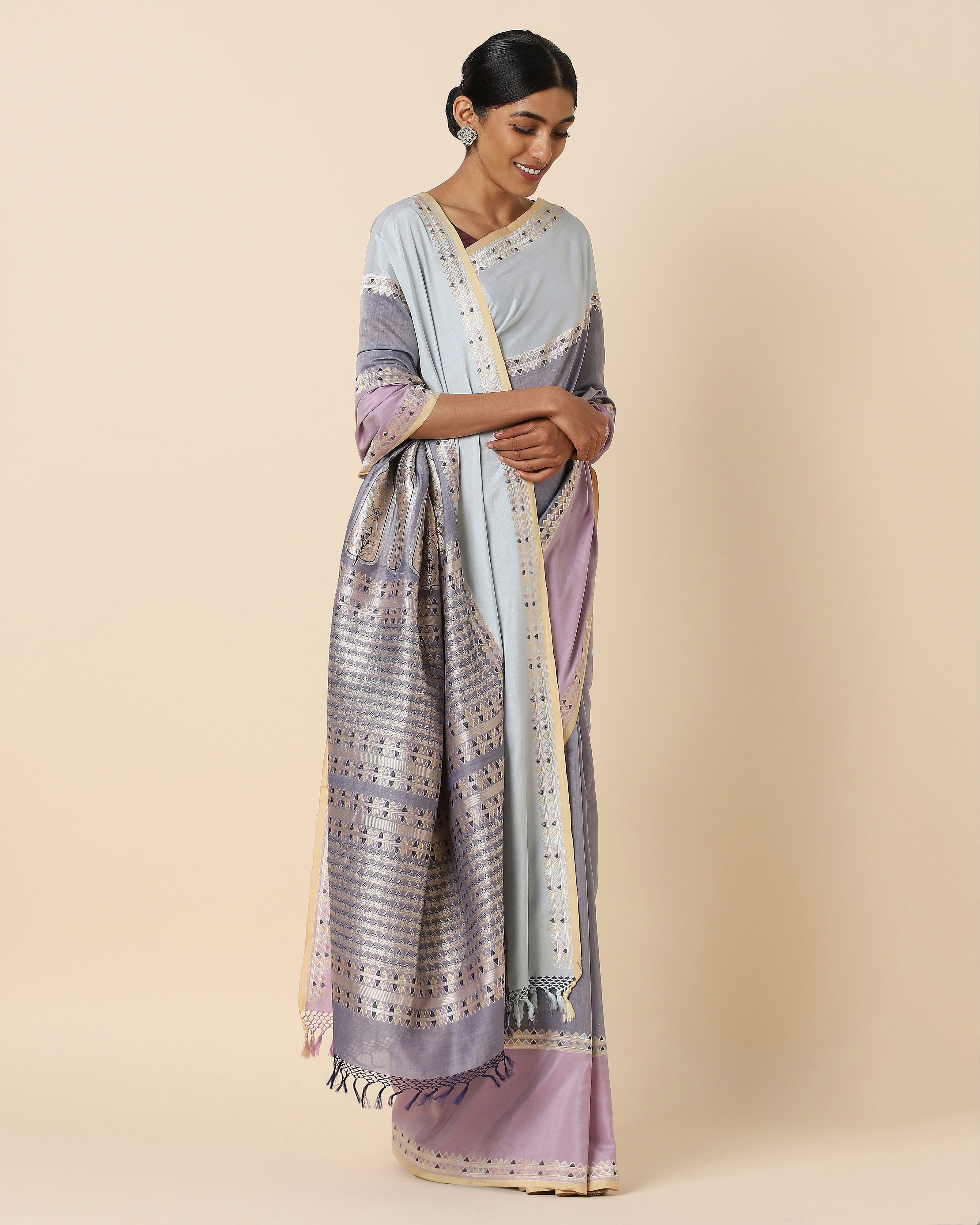 Abeer Banarasi Kadwa Silk Saree