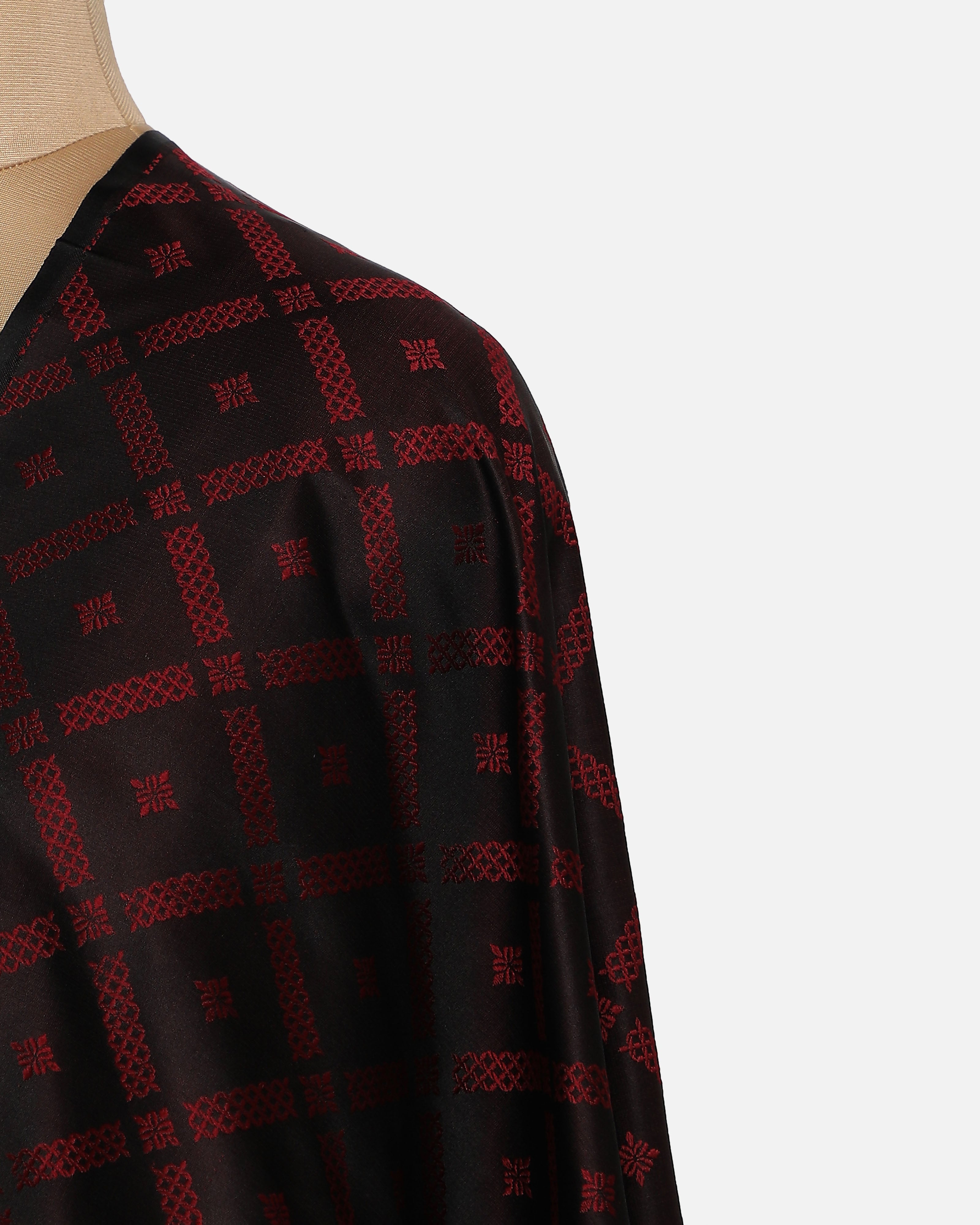 Panini Banarasi Tanchoi Silk Suit Fabric