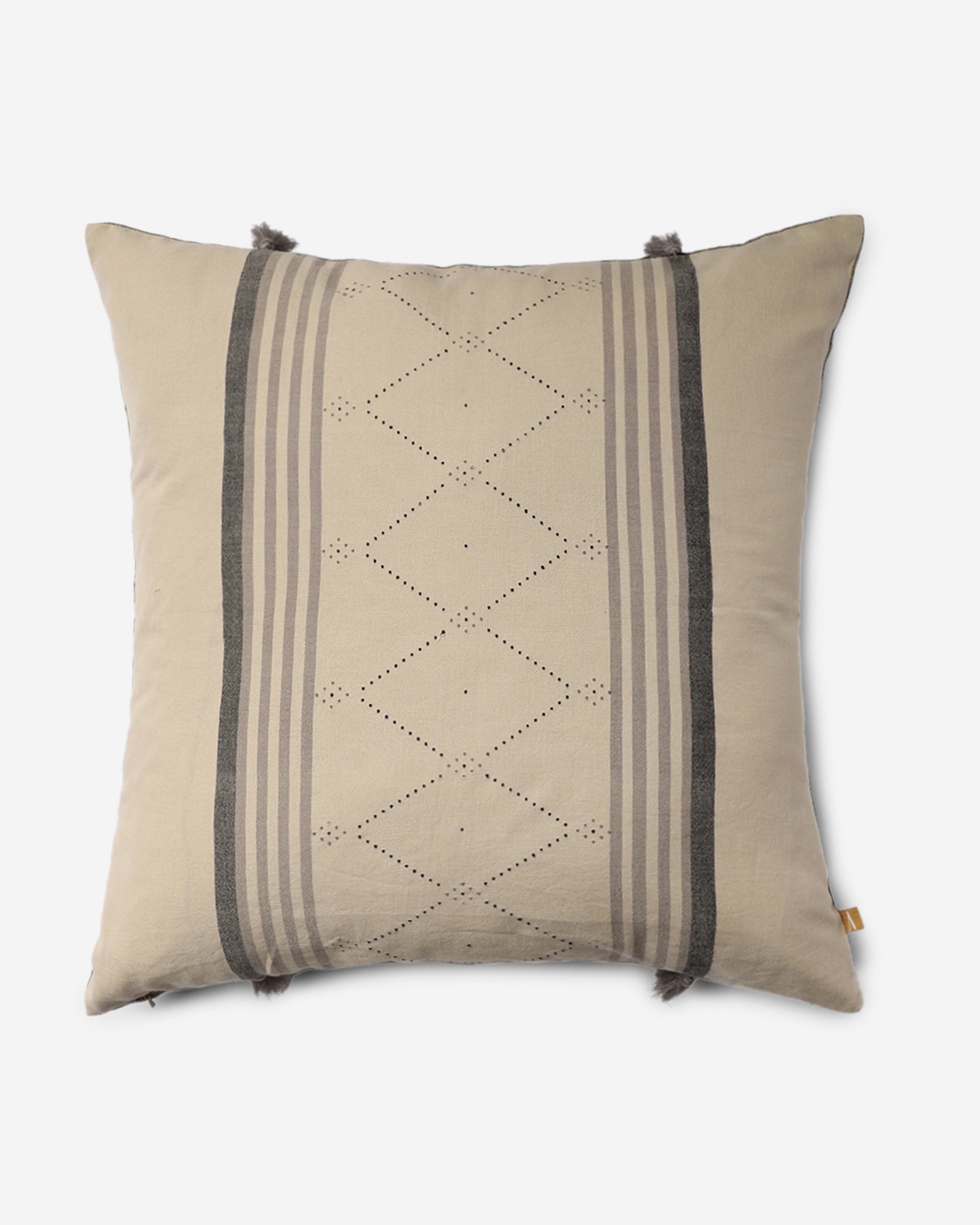 Miranda Bhujodi Tangalia Cotton Cushion Cover