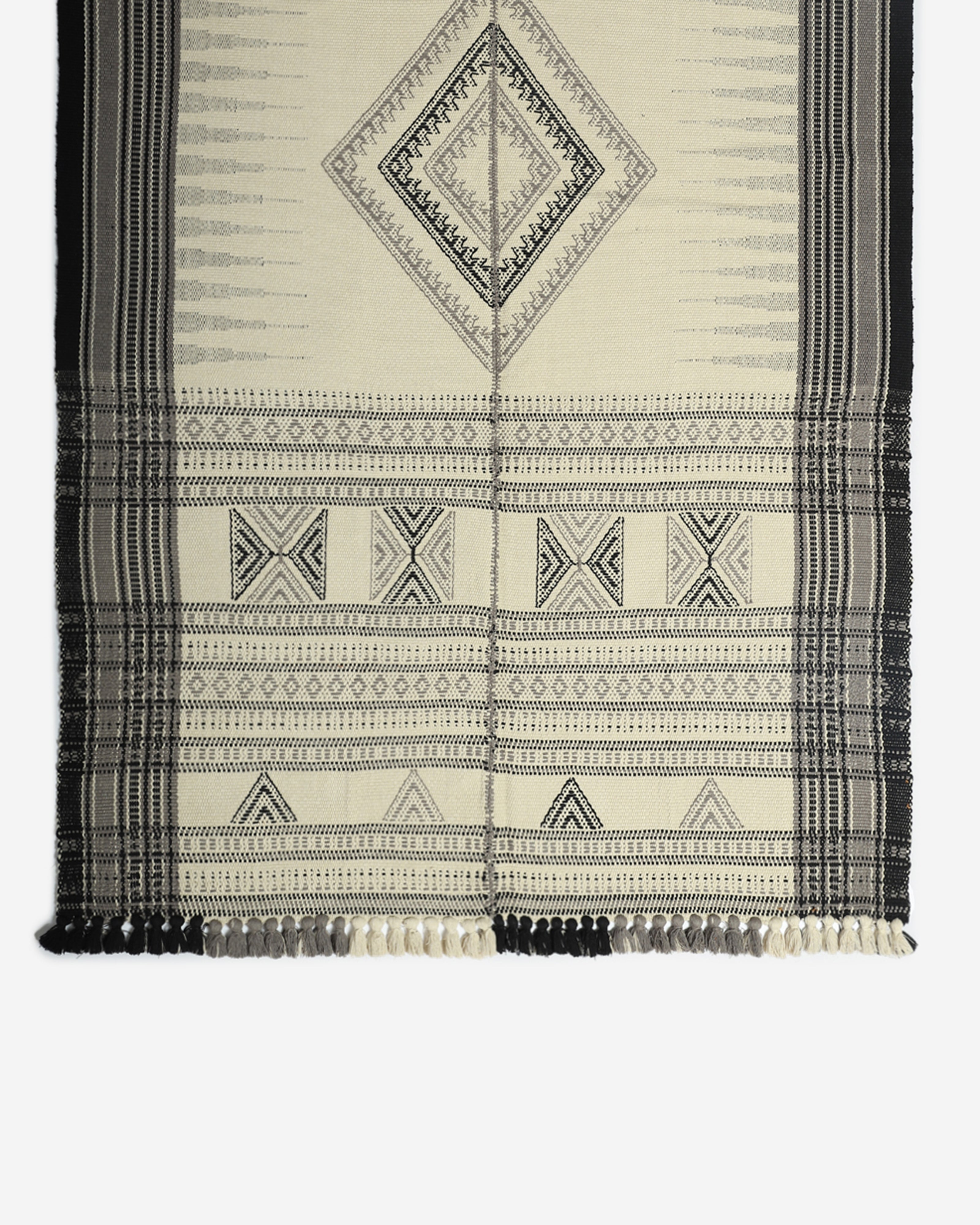 Leeward Bhujodi Extra Weft Cotton Rug