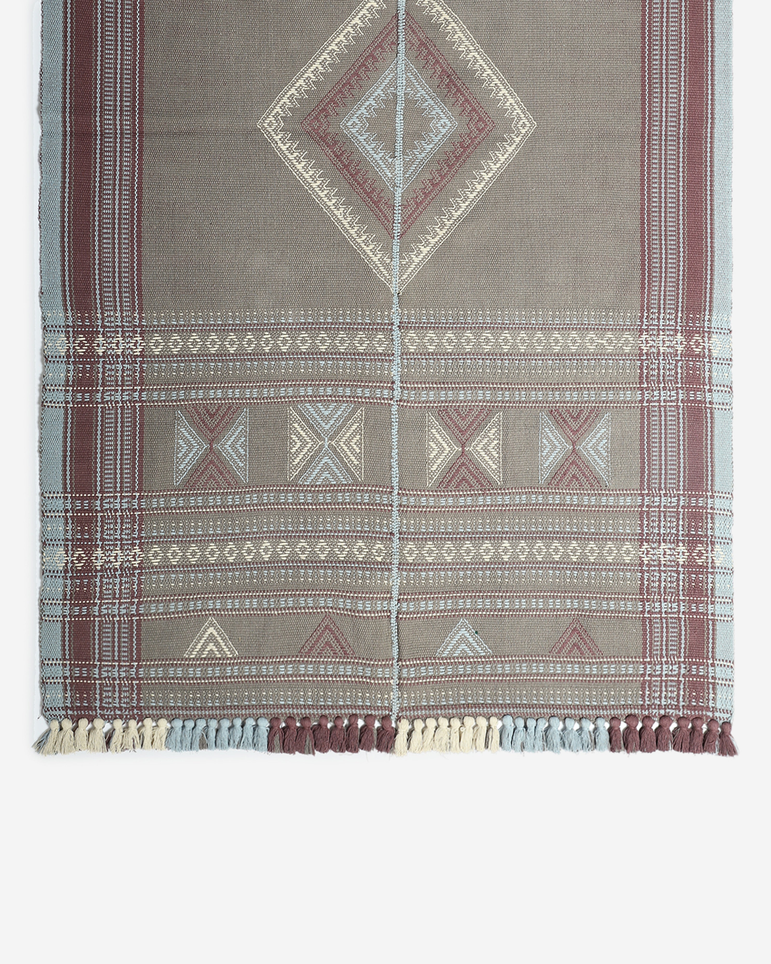 Leeward Bhujodi Extra Weft Cotton Rug