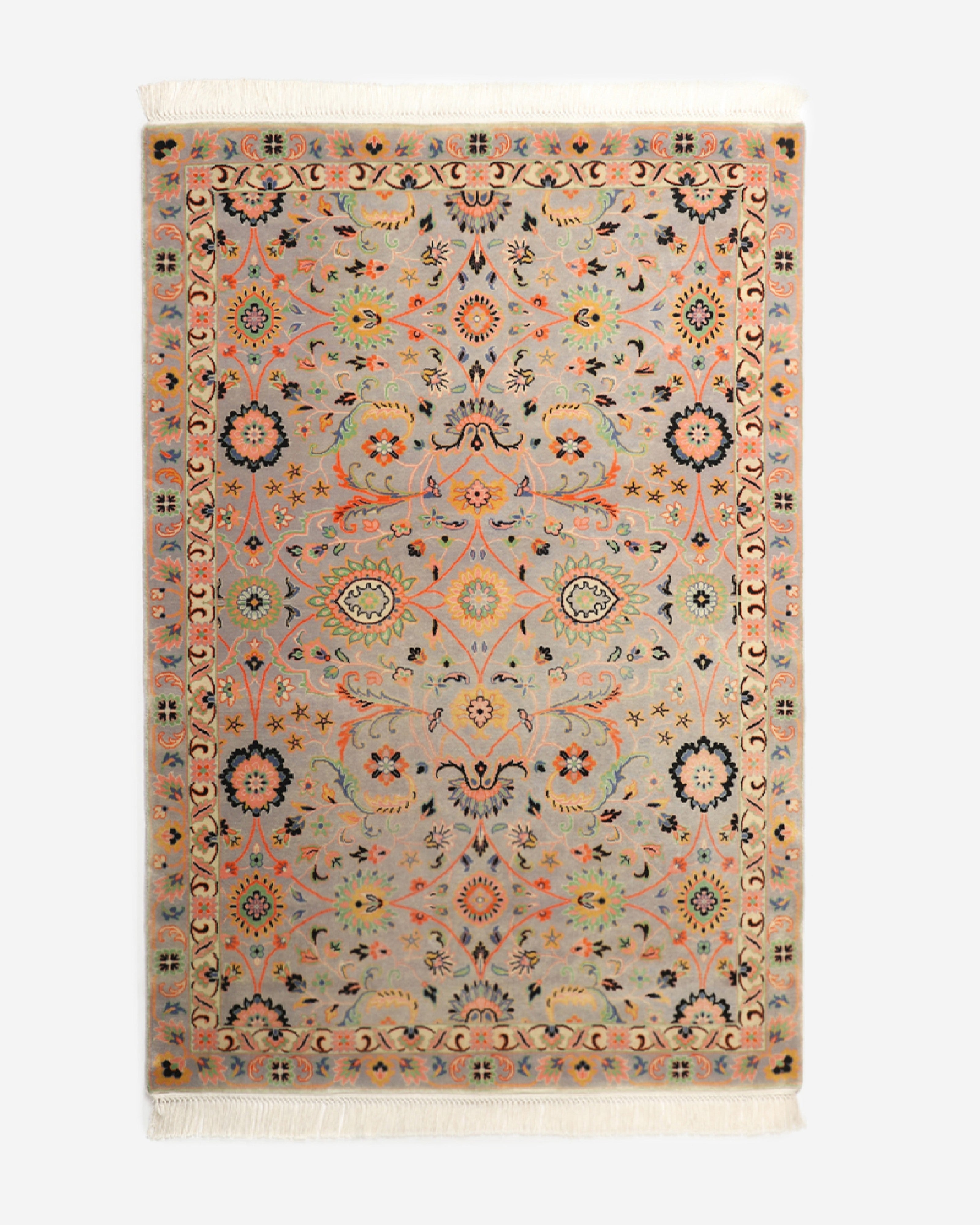 Utkal Bhadohi Hand Knotted Cotton Wool Rug