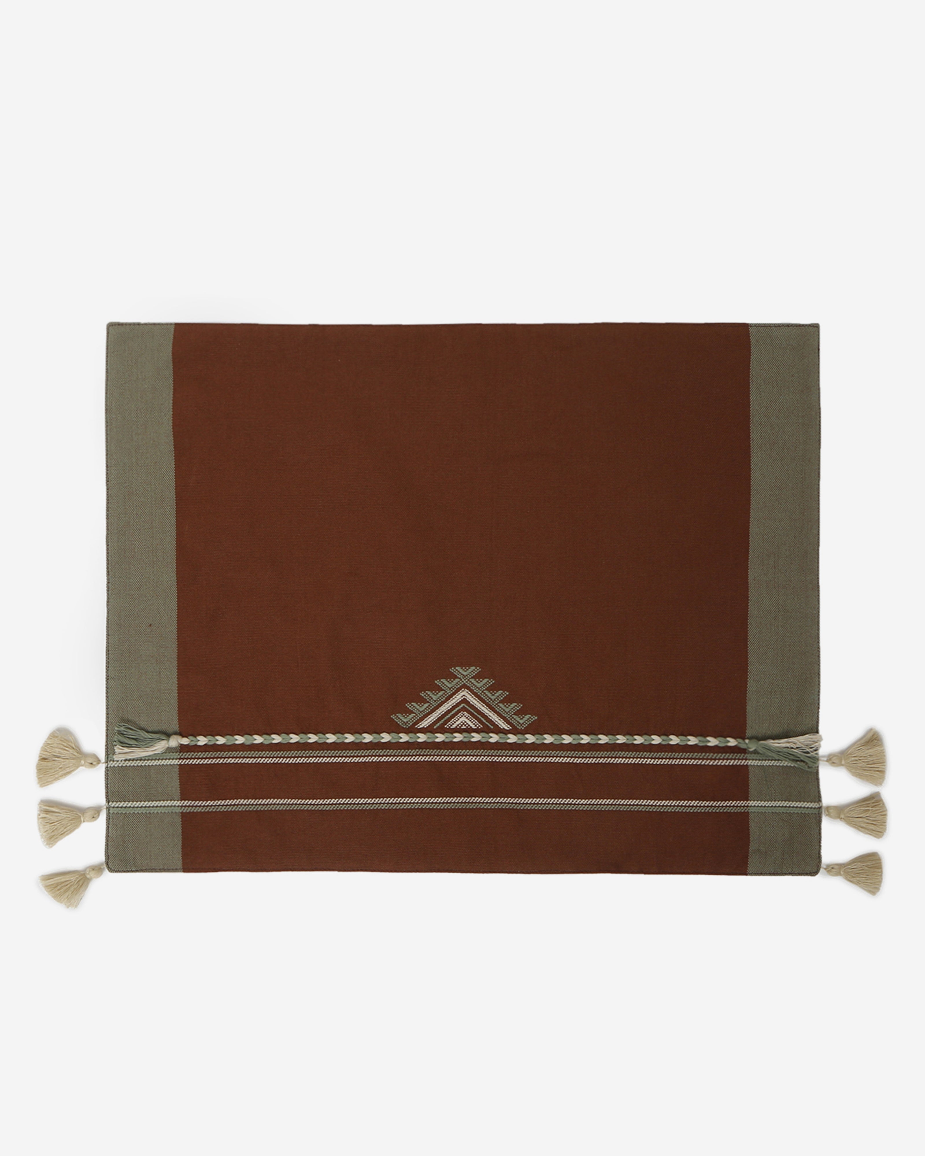 Eldora Bhujodi Extra Weft Cotton Table Mat | Set of 6