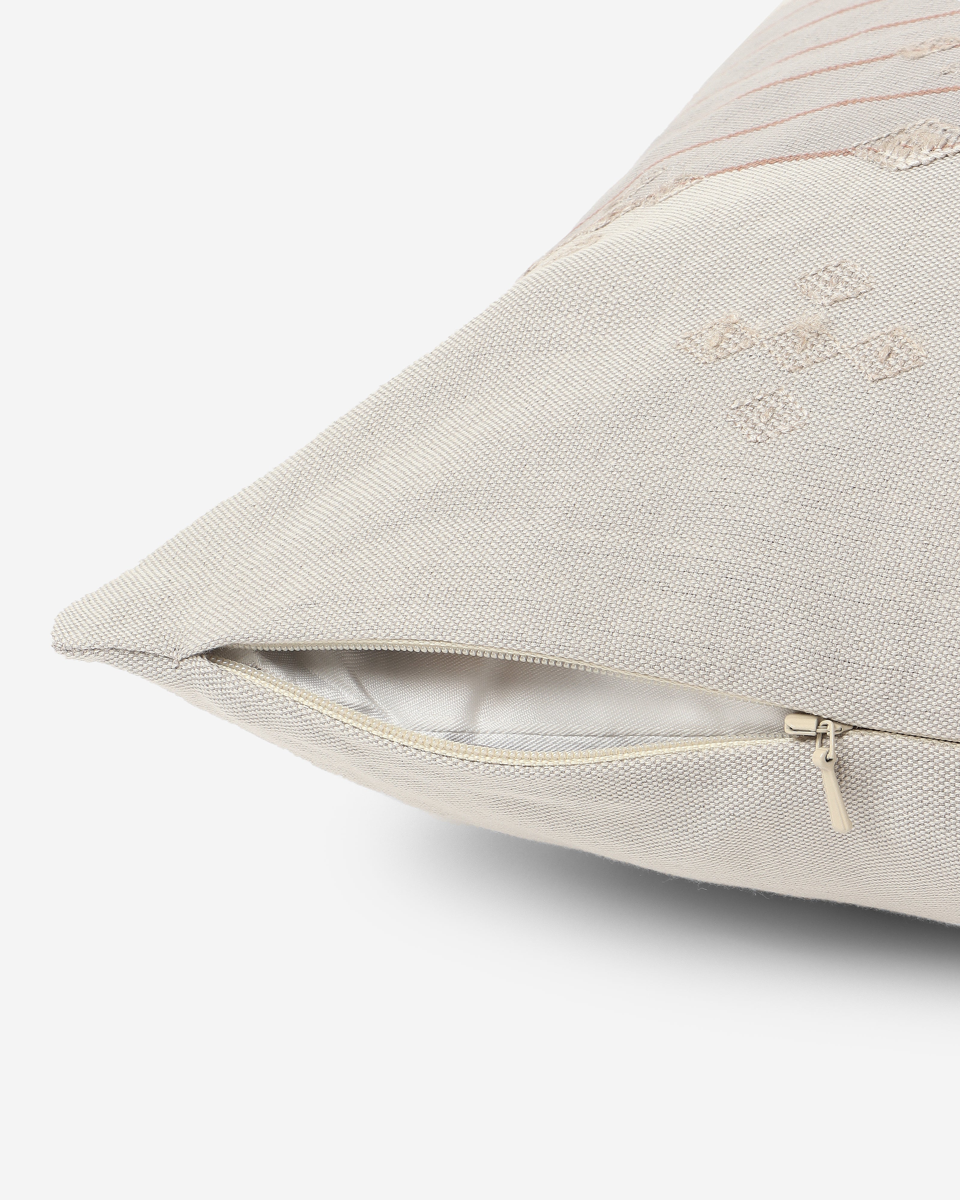 Surface Bhujodi Extra Weft Cotton Cushion Cover