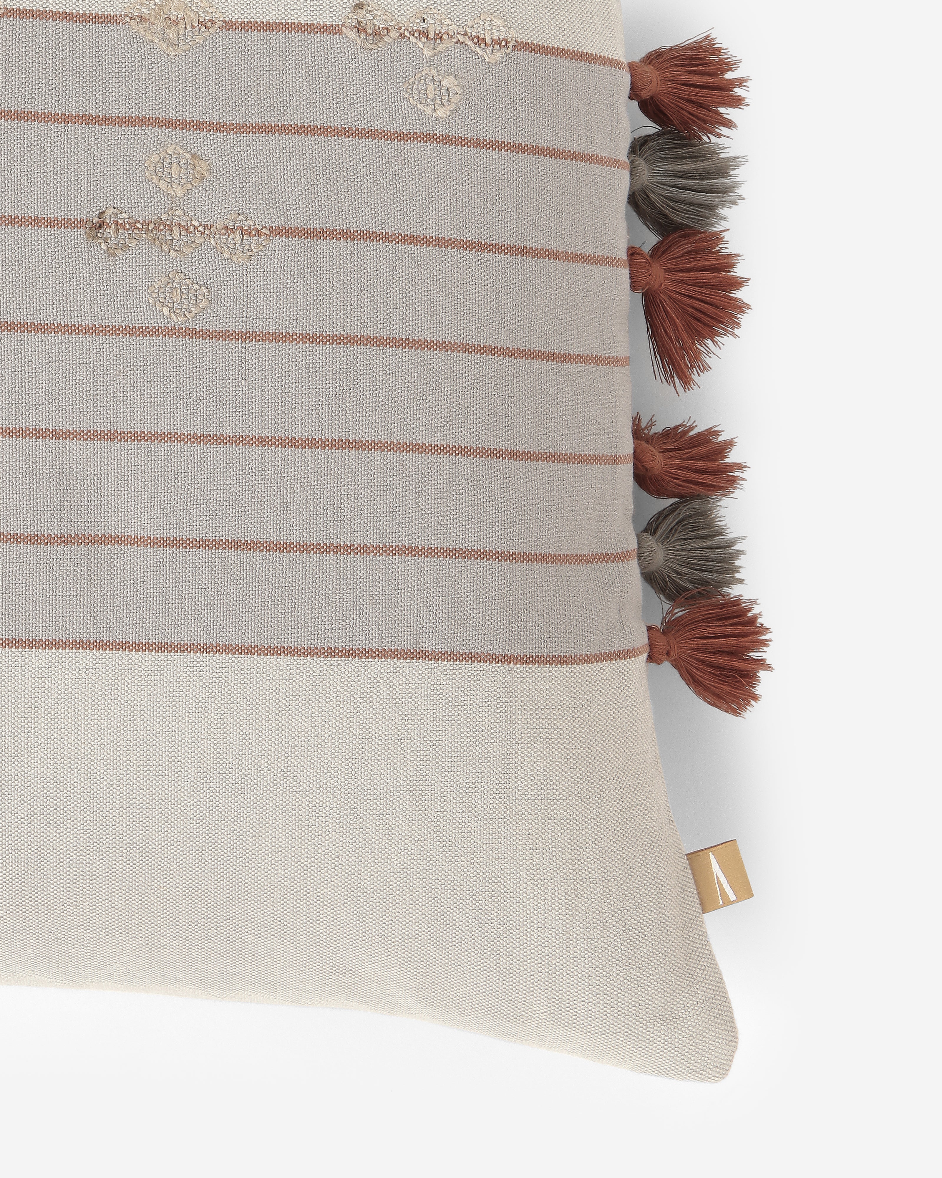 Surface Bhujodi Extra Weft Cotton Cushion Cover