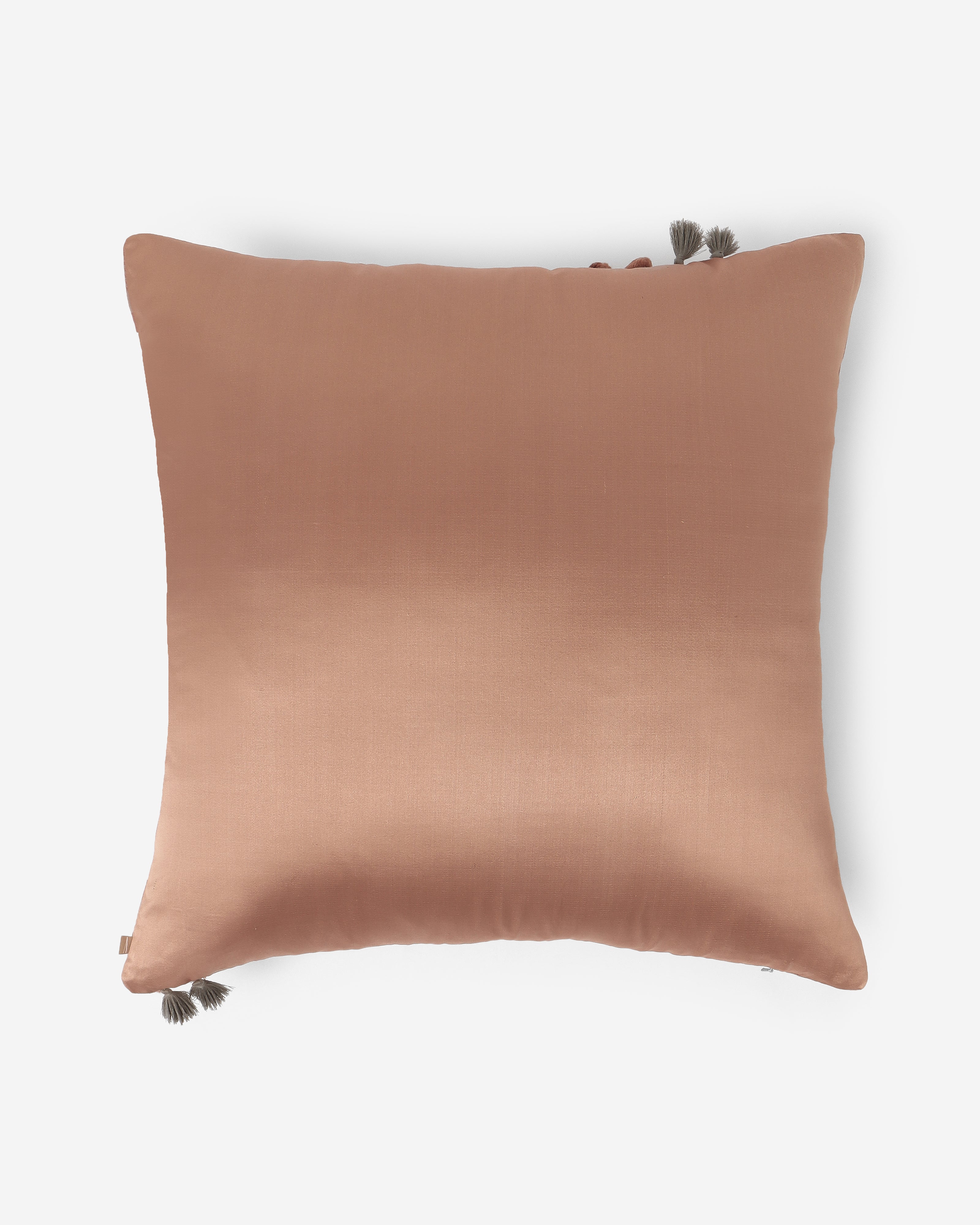 Terrain Pochampally Weft Ikat Cotton Silk Cushion Cover