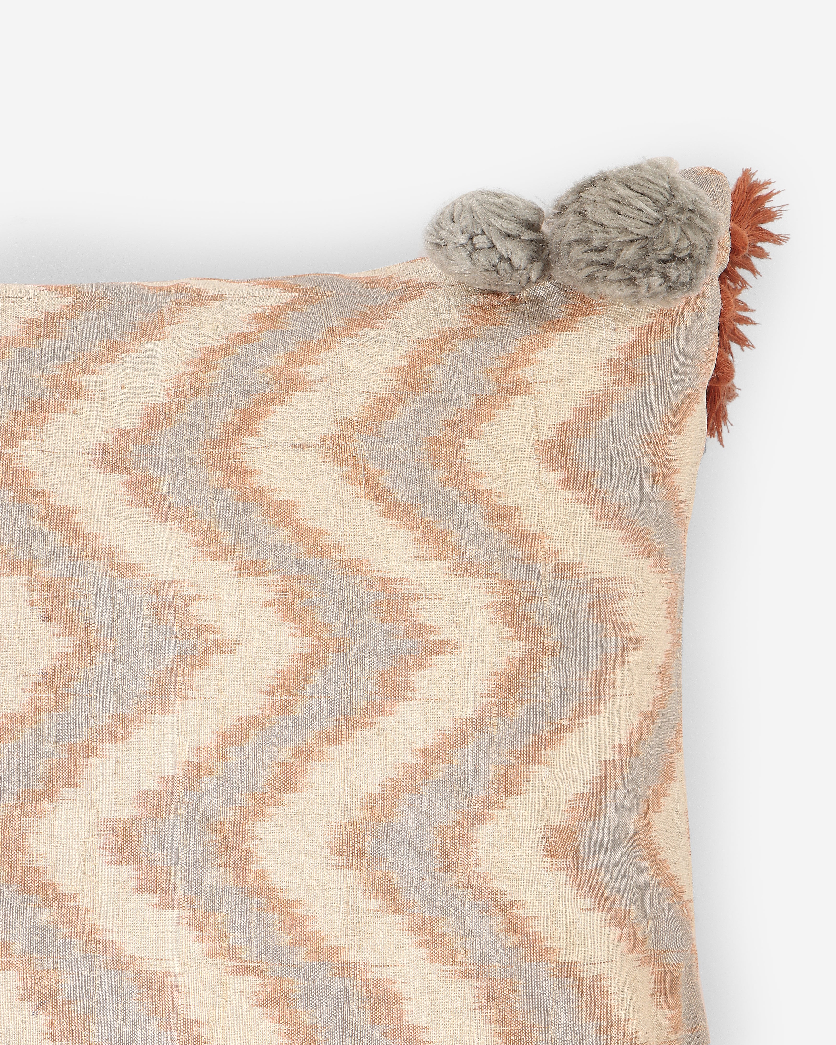 Forward Pochampally Warp Ikat Silk Cushion Cover
