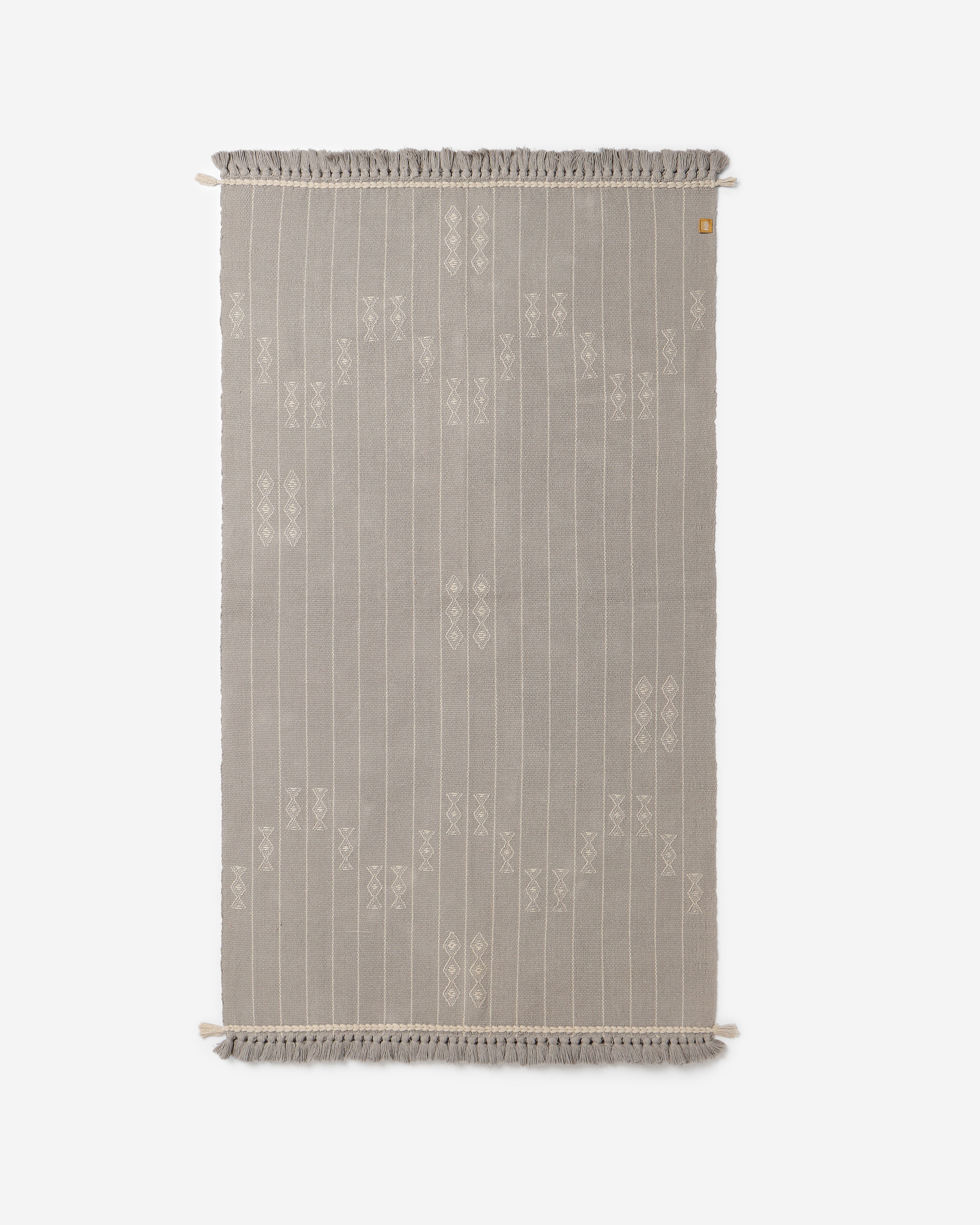 Geowave Bhujodi Extra Weft Cotton Rug